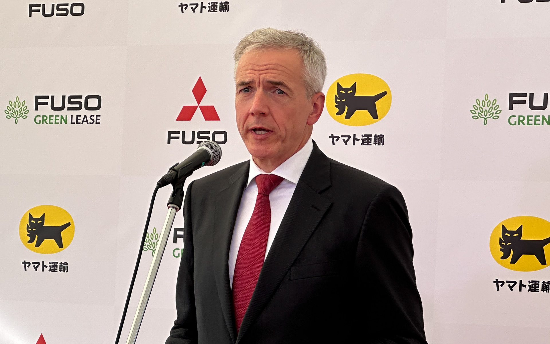 三菱ふそうトラック・バス 代表取締役社長・CEO カール・デッペン氏