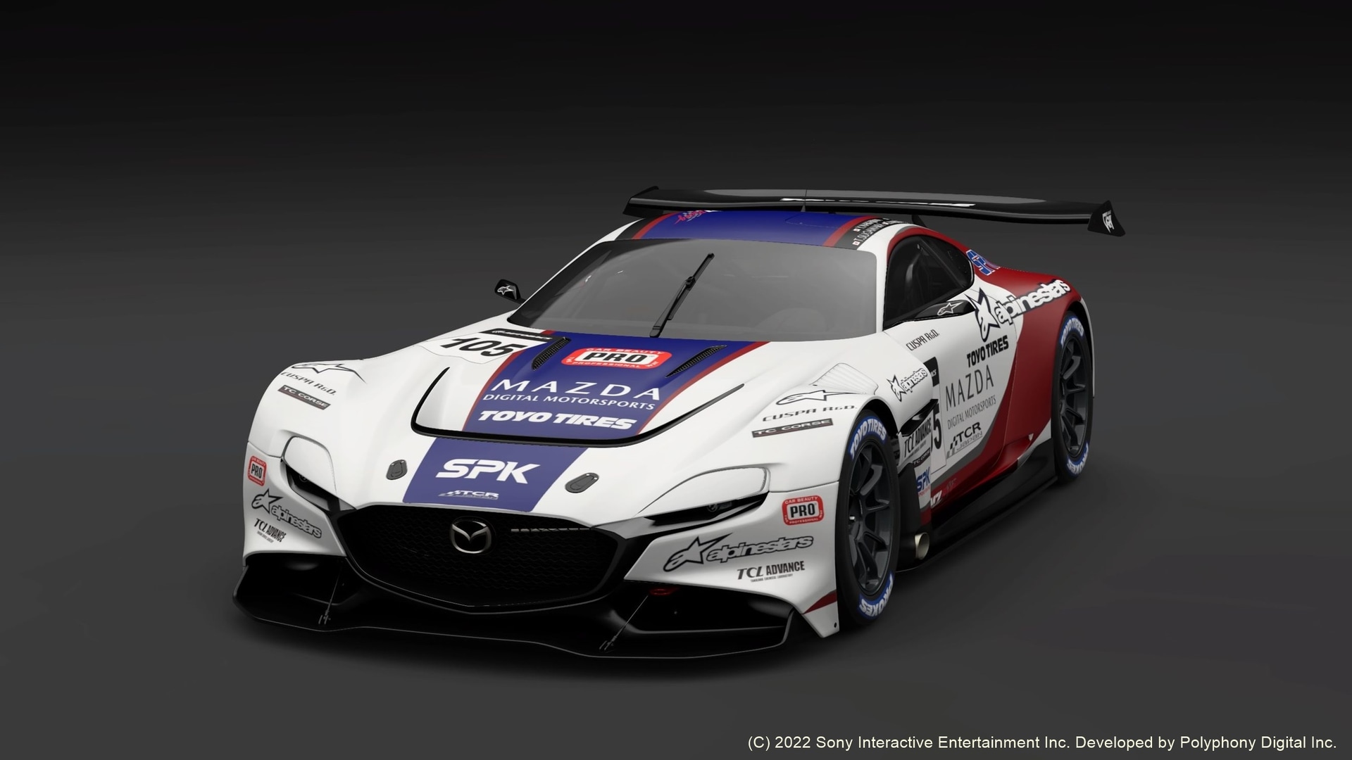 参戦マシンはRX-VISION GT3