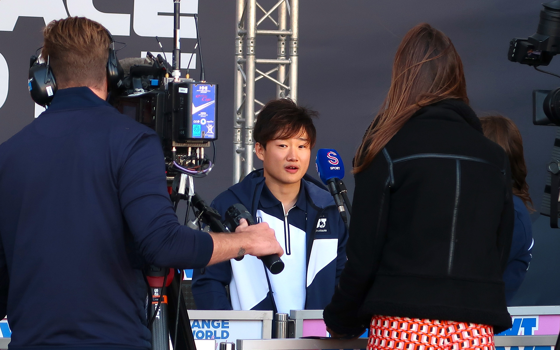 角田選手は2021年はF1デビューイヤーだった