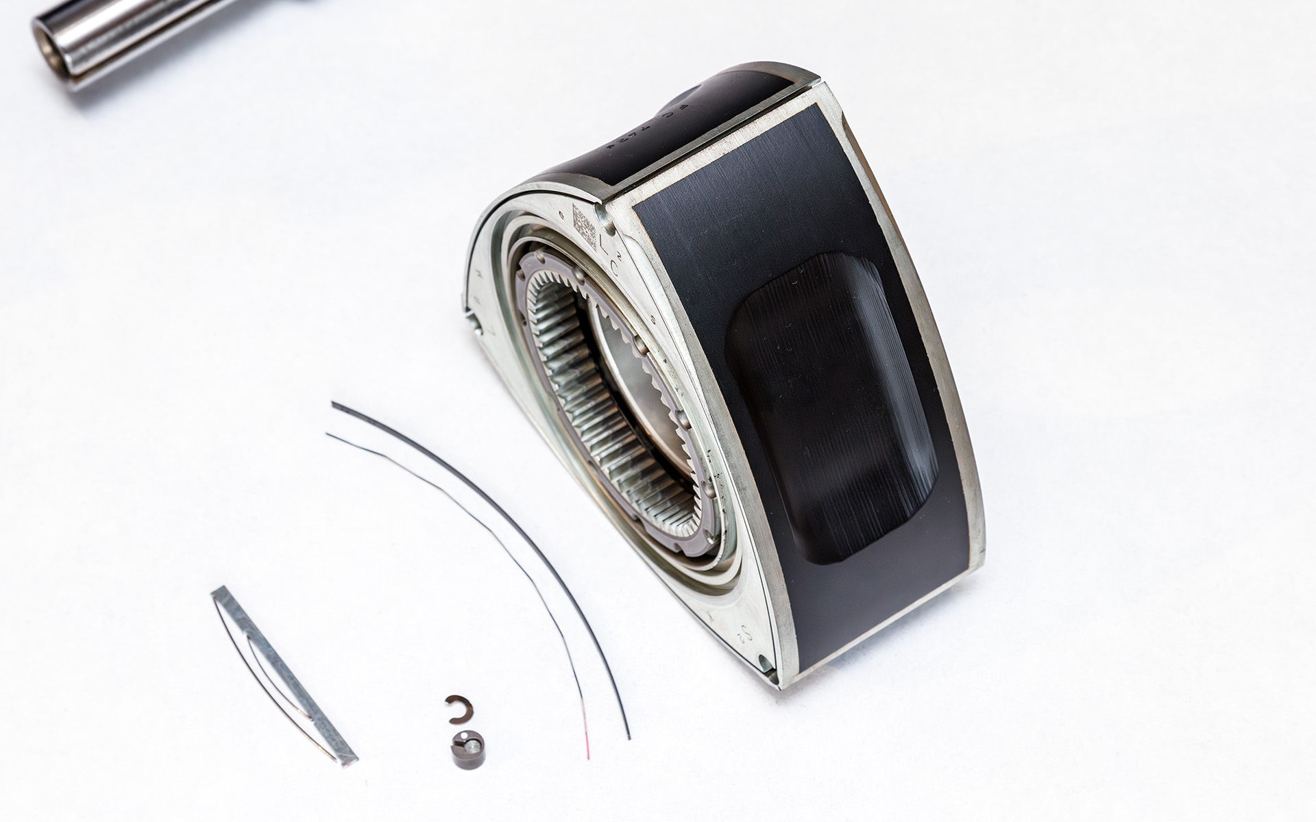 13B型の燃焼室形状。8Cに比べるとシンプル