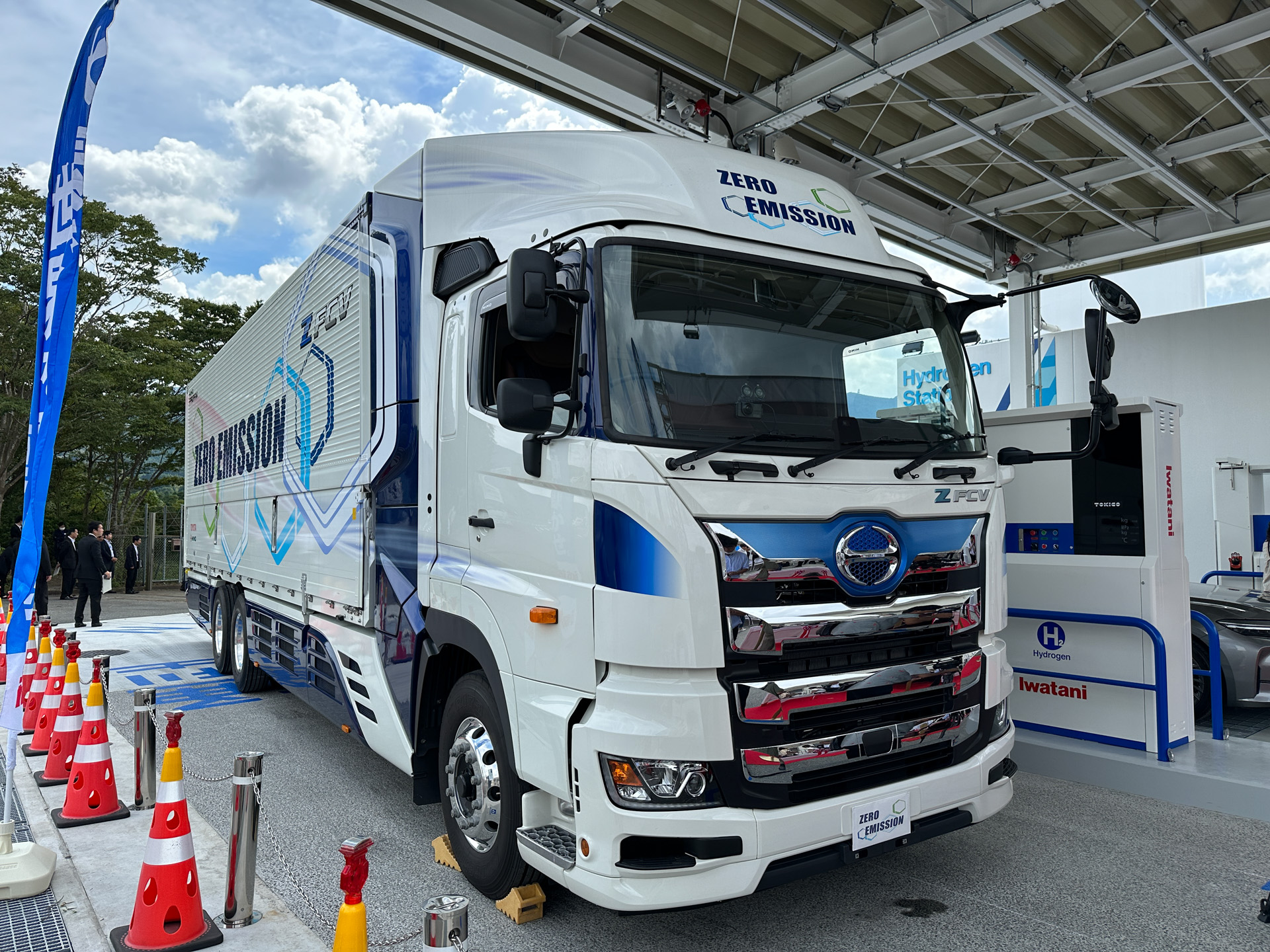 トヨタと日野が共同開発した大型FCトラック