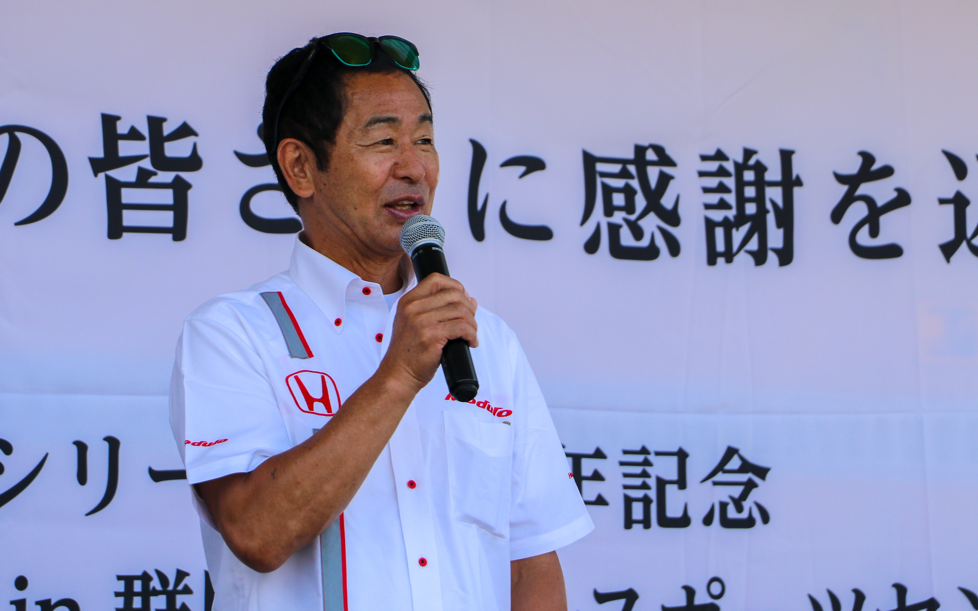 Modulo X開発アドバイザーの土屋圭市氏