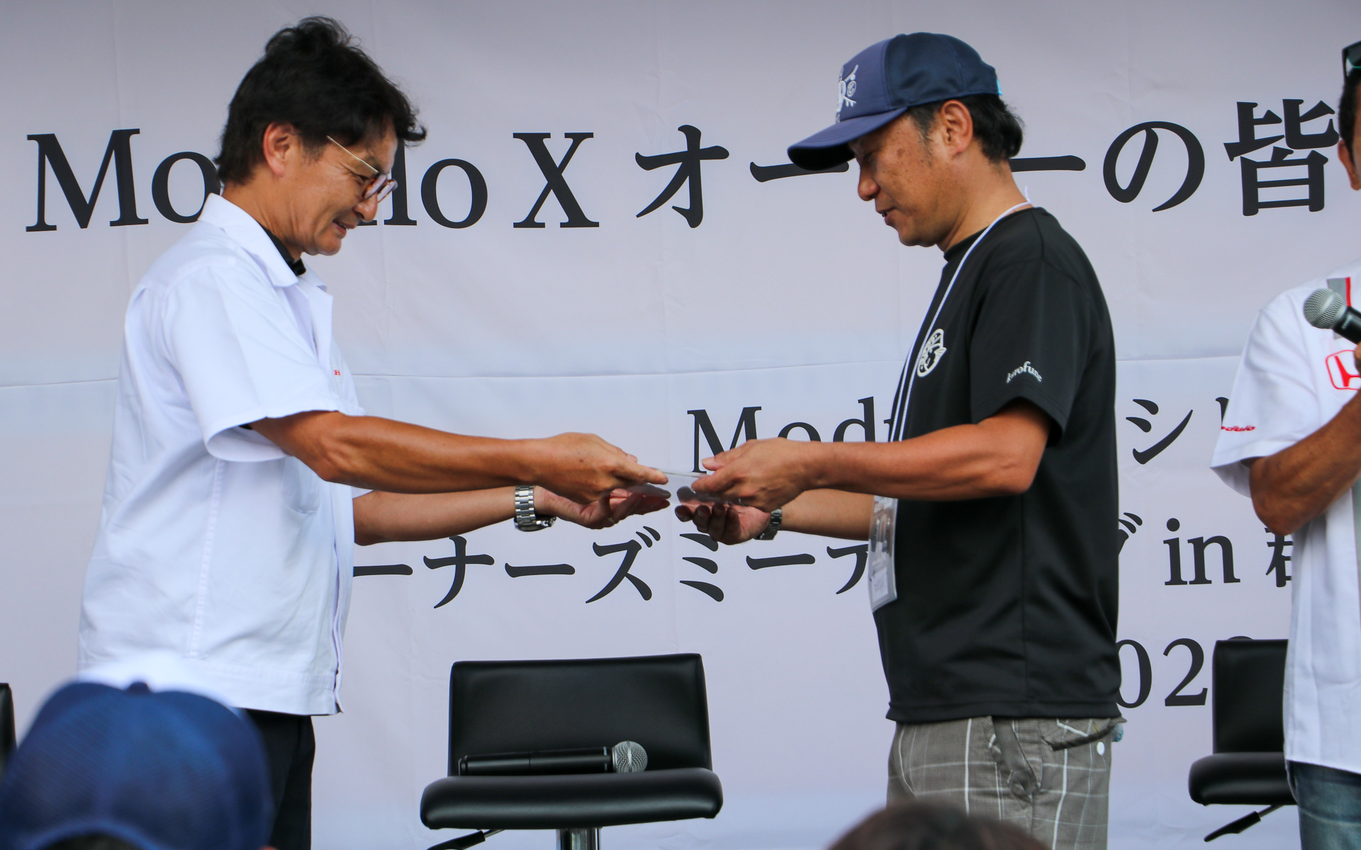 まさかこんな賞をもらえるとは思わなかったと驚いていたゆきさん。「本当に来てよかったです」とコメント