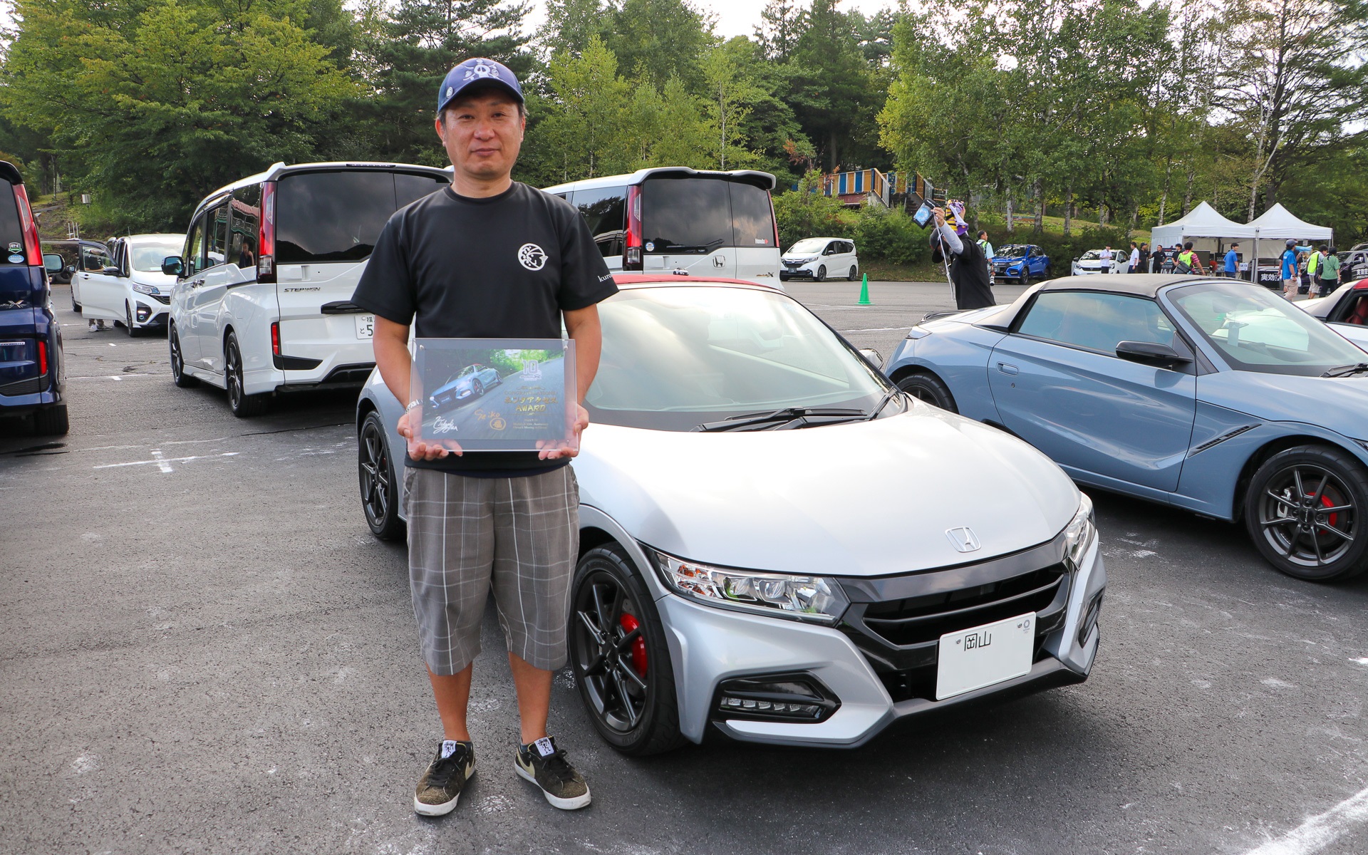 ホンダアクセスアワードを受賞した「ゆき」さん。岡山県から参加