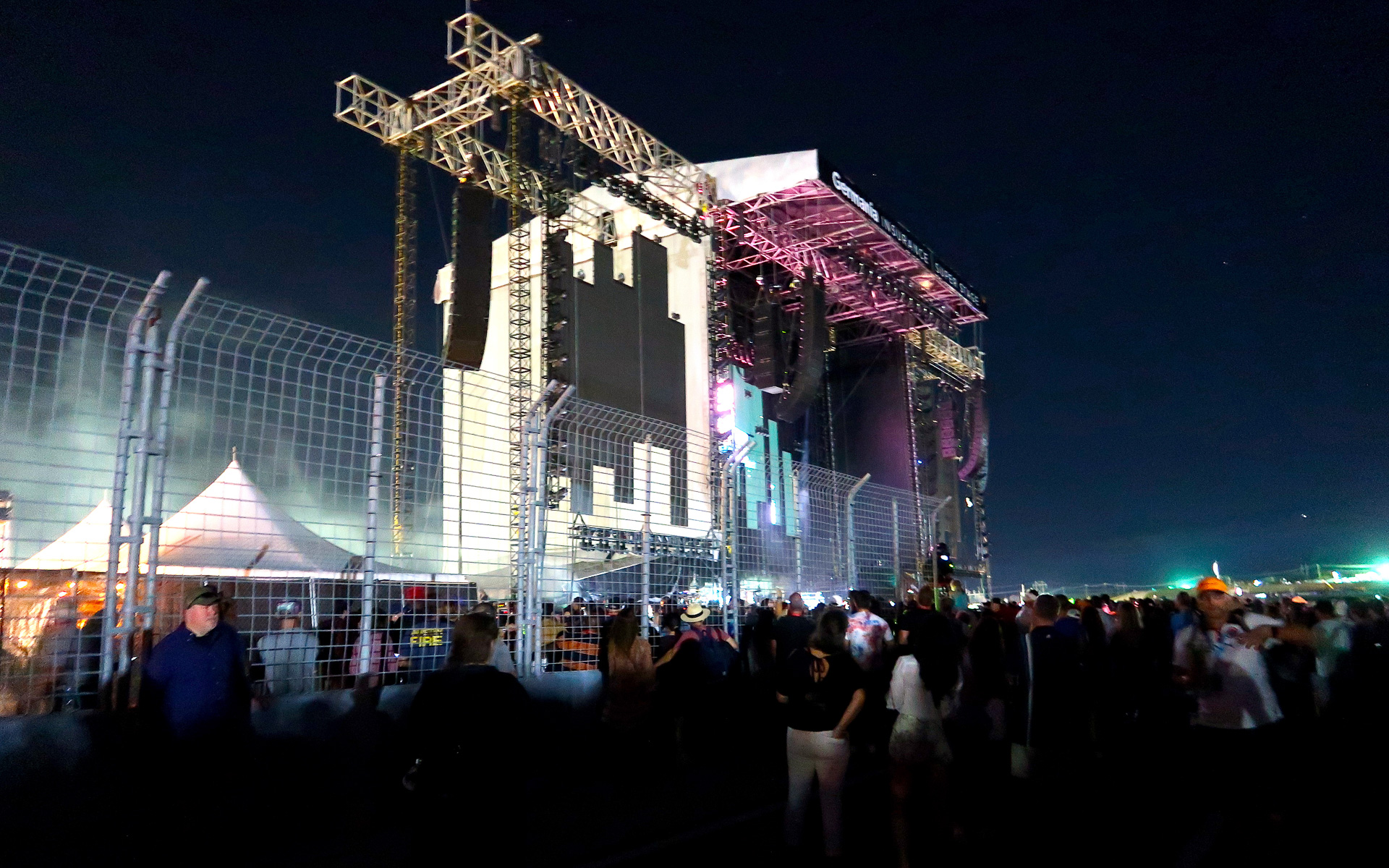 2021年のアメリカGPに設けられた特別会場