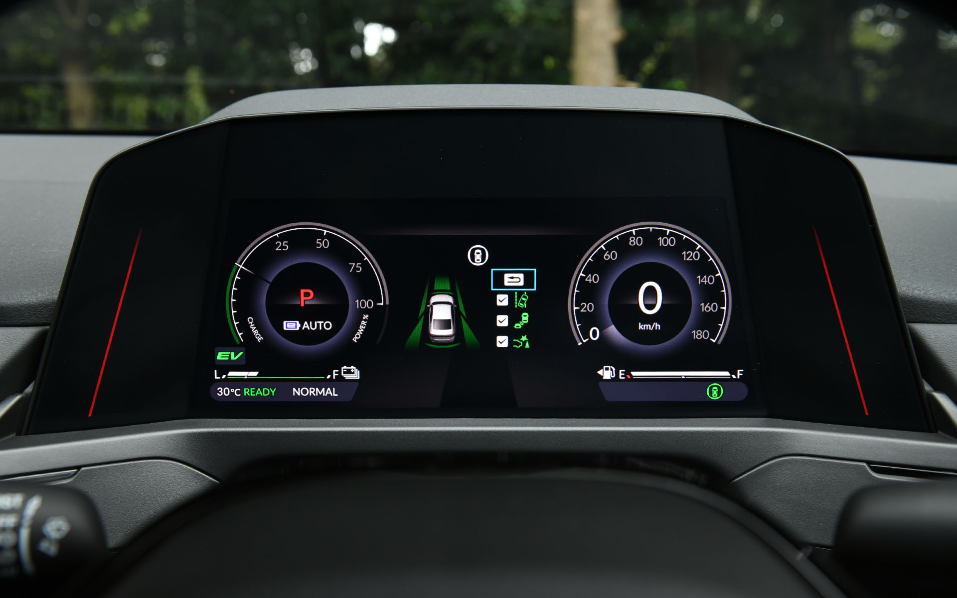 ADAS機能もそれぞれ利用設定ができる