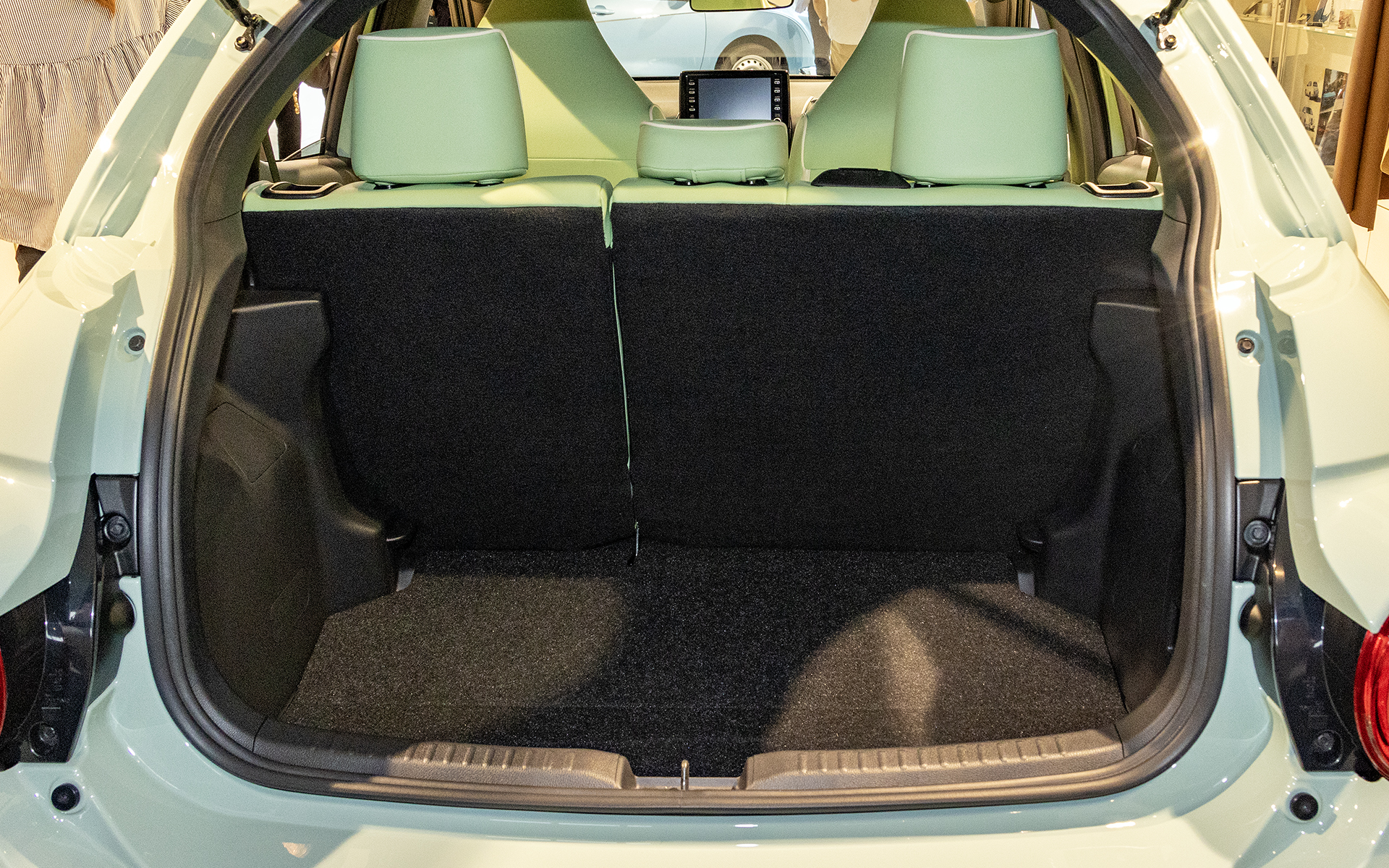 ラゲッジルームに変更はない