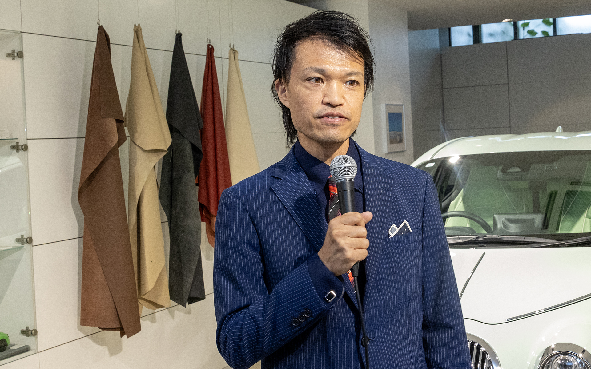 株式会社光岡自動車 ミツオカ事業部 商品企画課 課長 兼 デザイナーの青木孝憲氏