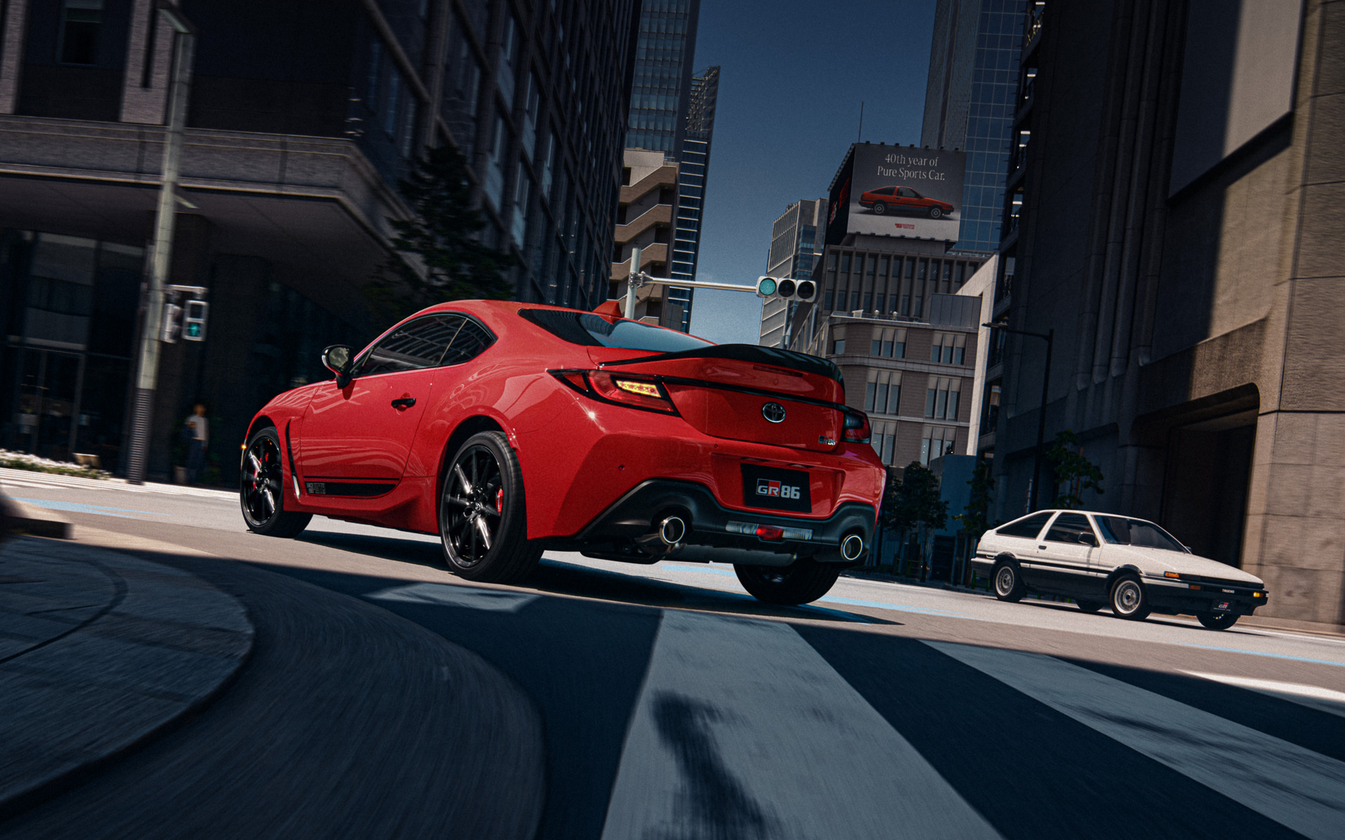 GR86 特別仕様車RZ“40th Anniversary Limited”(6MT）(スパークレッド）＜オプション装着車＞