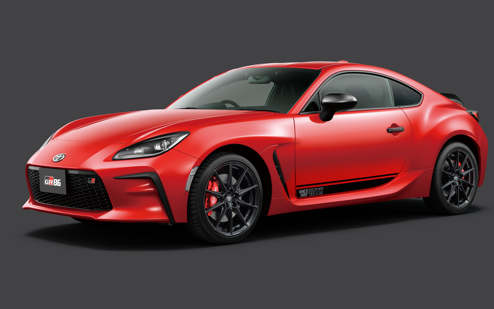 GR86 特別仕様車RZ“40th Anniversary Limited”(6MT）(スパークレッド）＜オプション装着車＞