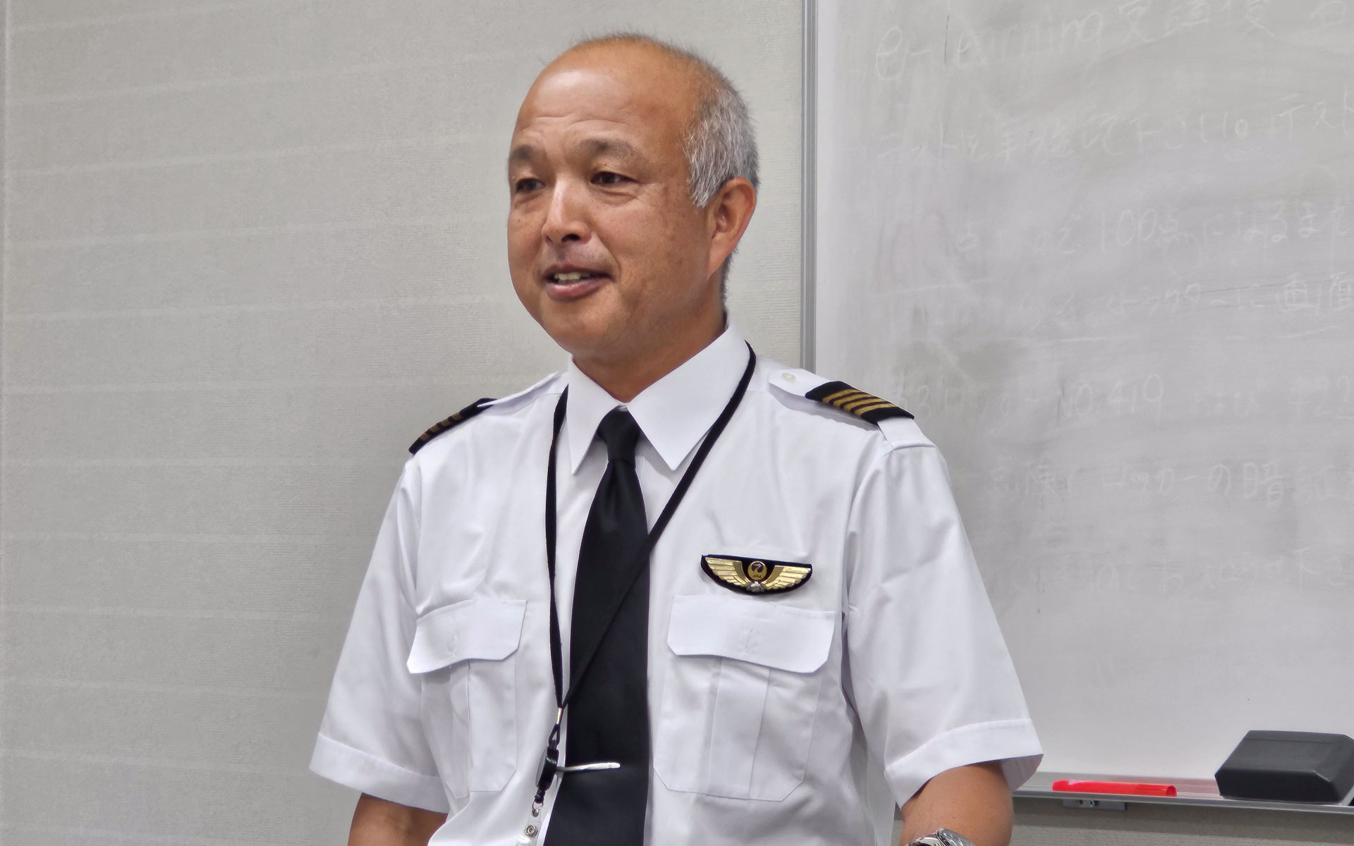 日本航空株式会社 運航企画部リソース戦略グルーブ調査役機長（767型機機長）久野康幸氏