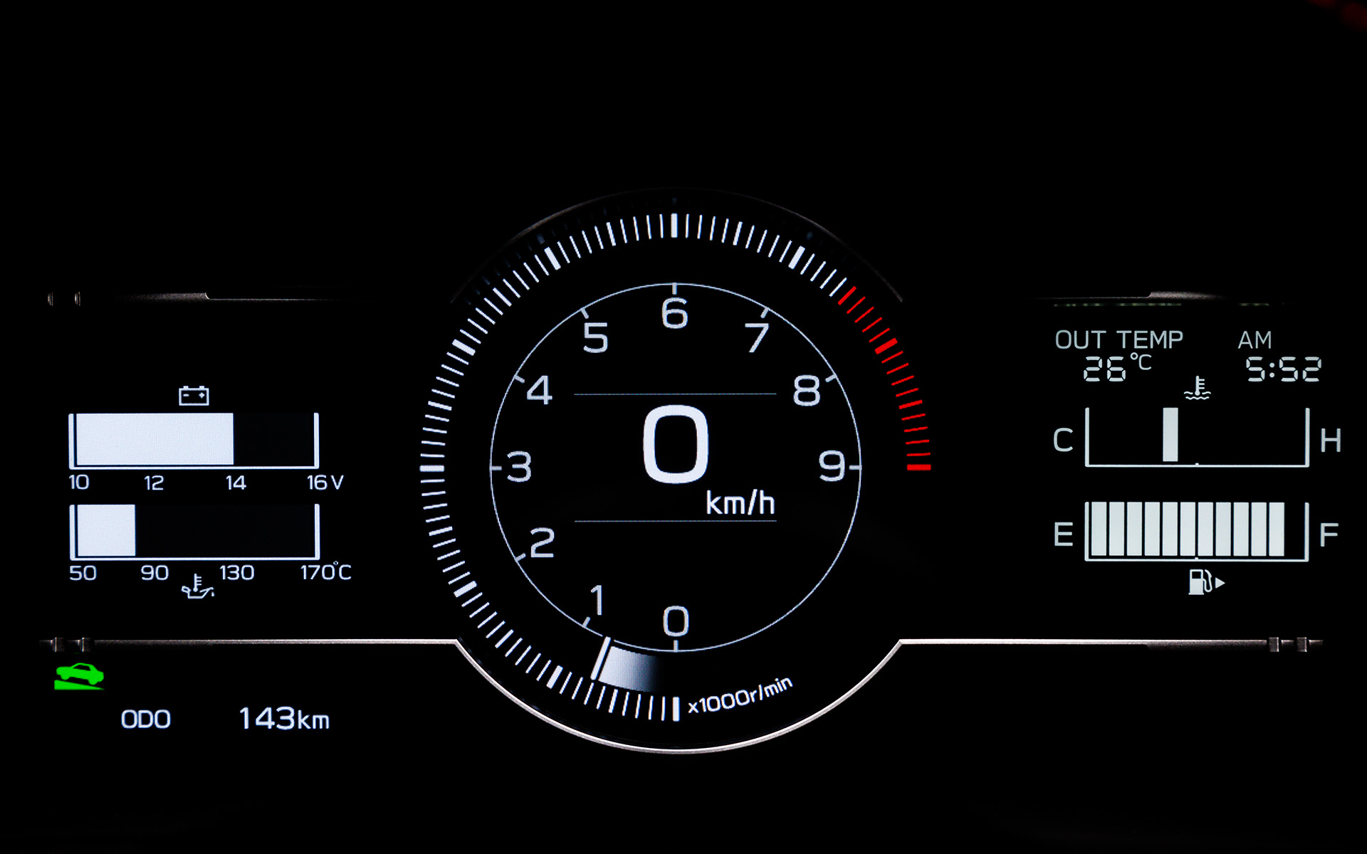 メーターパネル