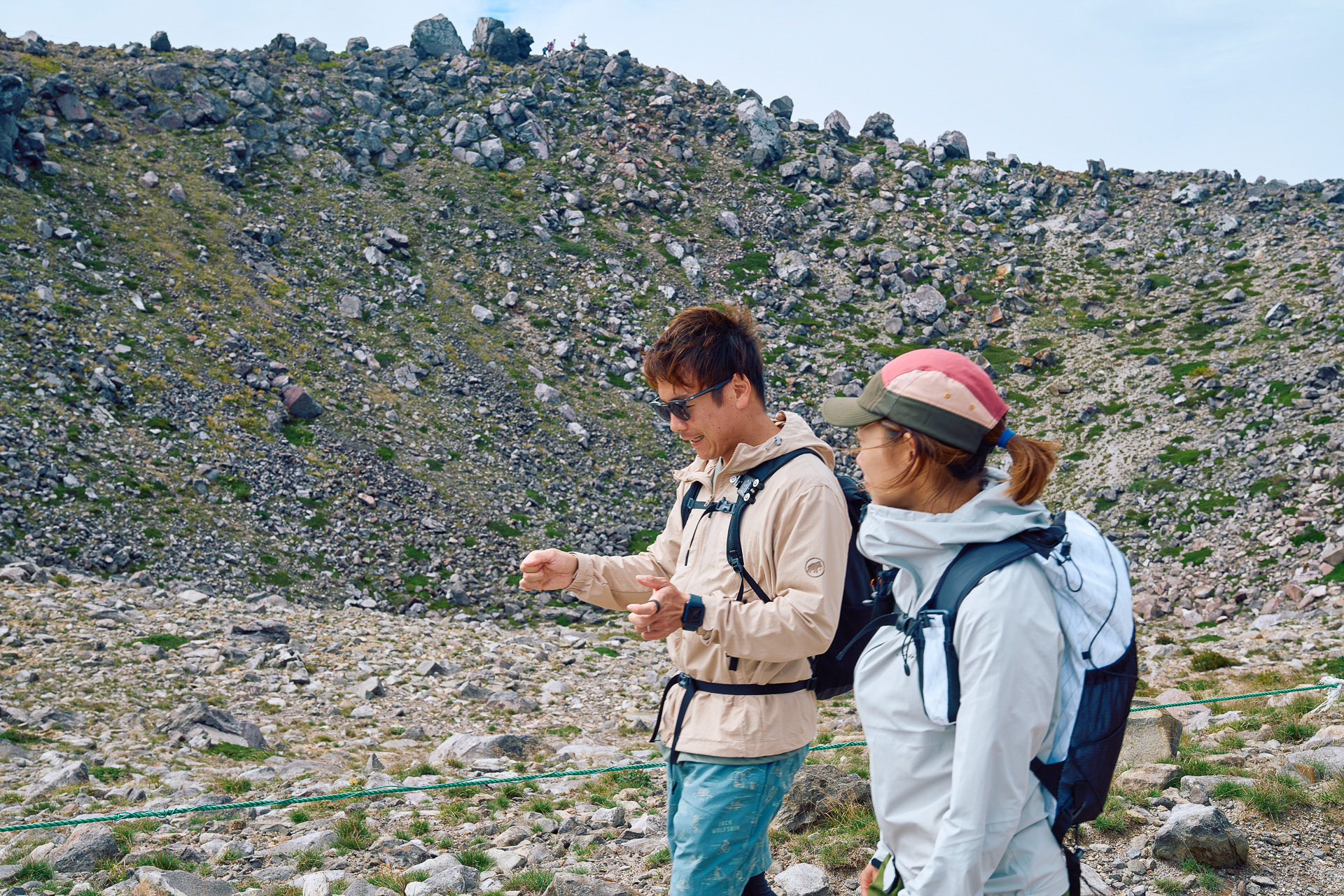 登山にどっぷりハマっている大津選手。登山で鍛えた身体でSUPER GT 2023シリーズ年間チャンピオンを目指す