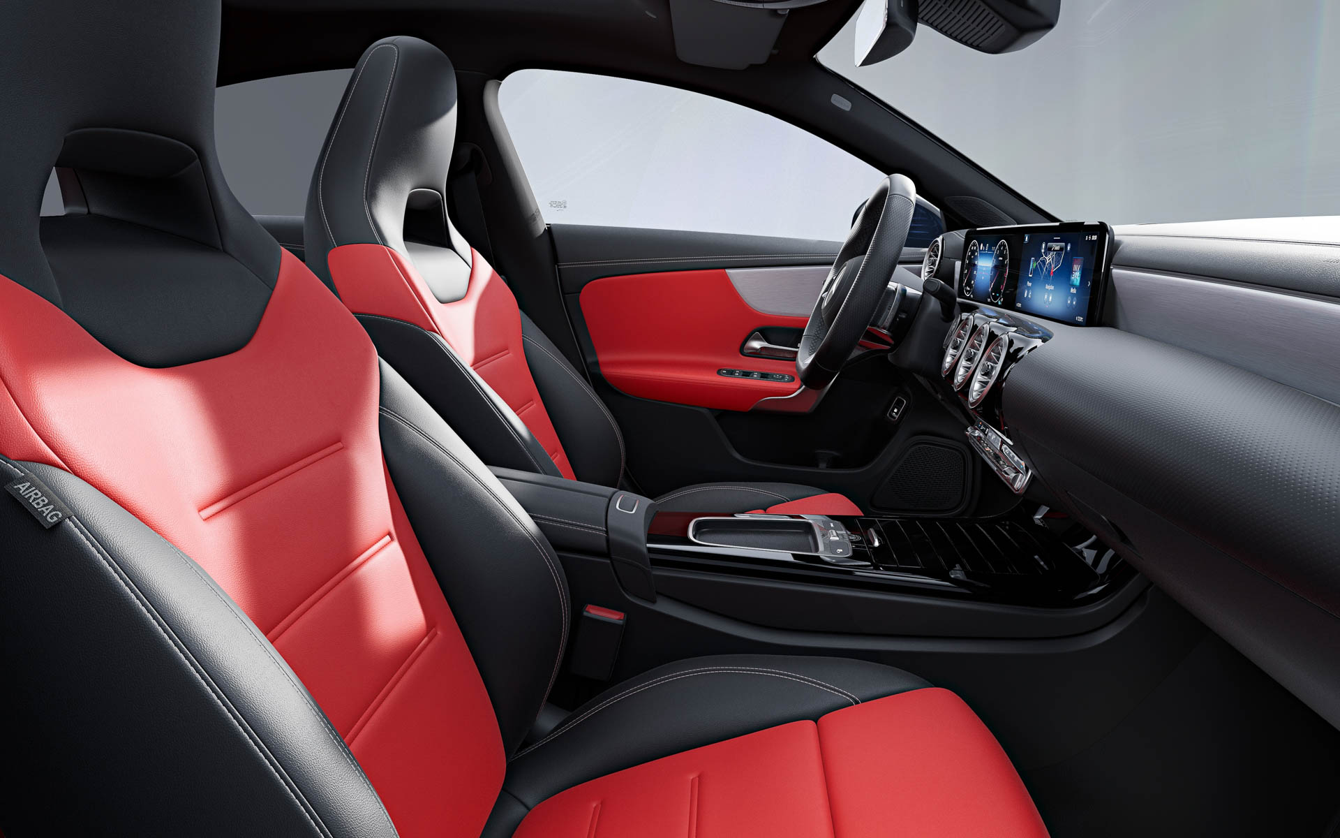 CLA AMGラインパッケージのインテリアイメージ