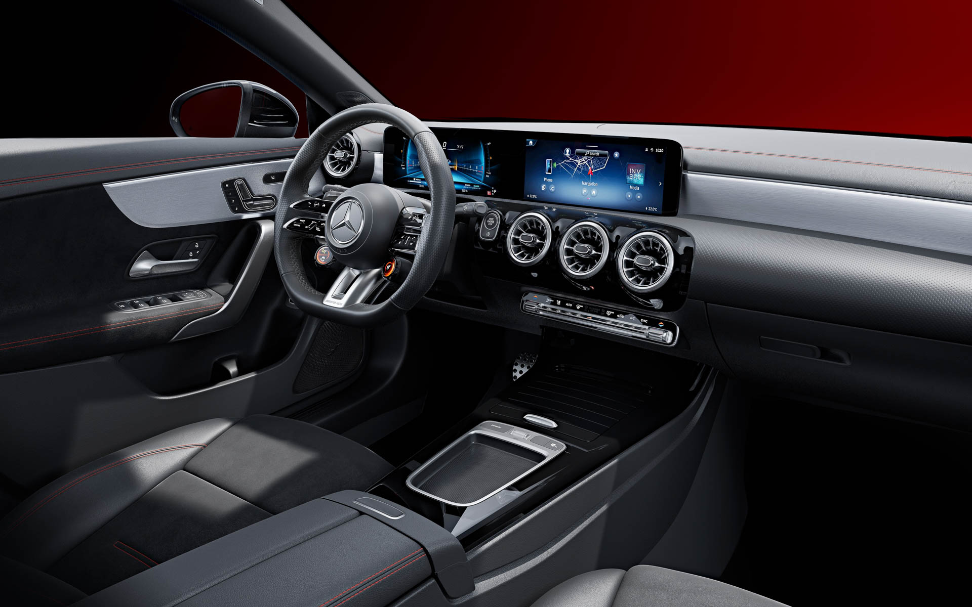 メルセデスAMG CLA 35 4MATICのインテリアイメージ