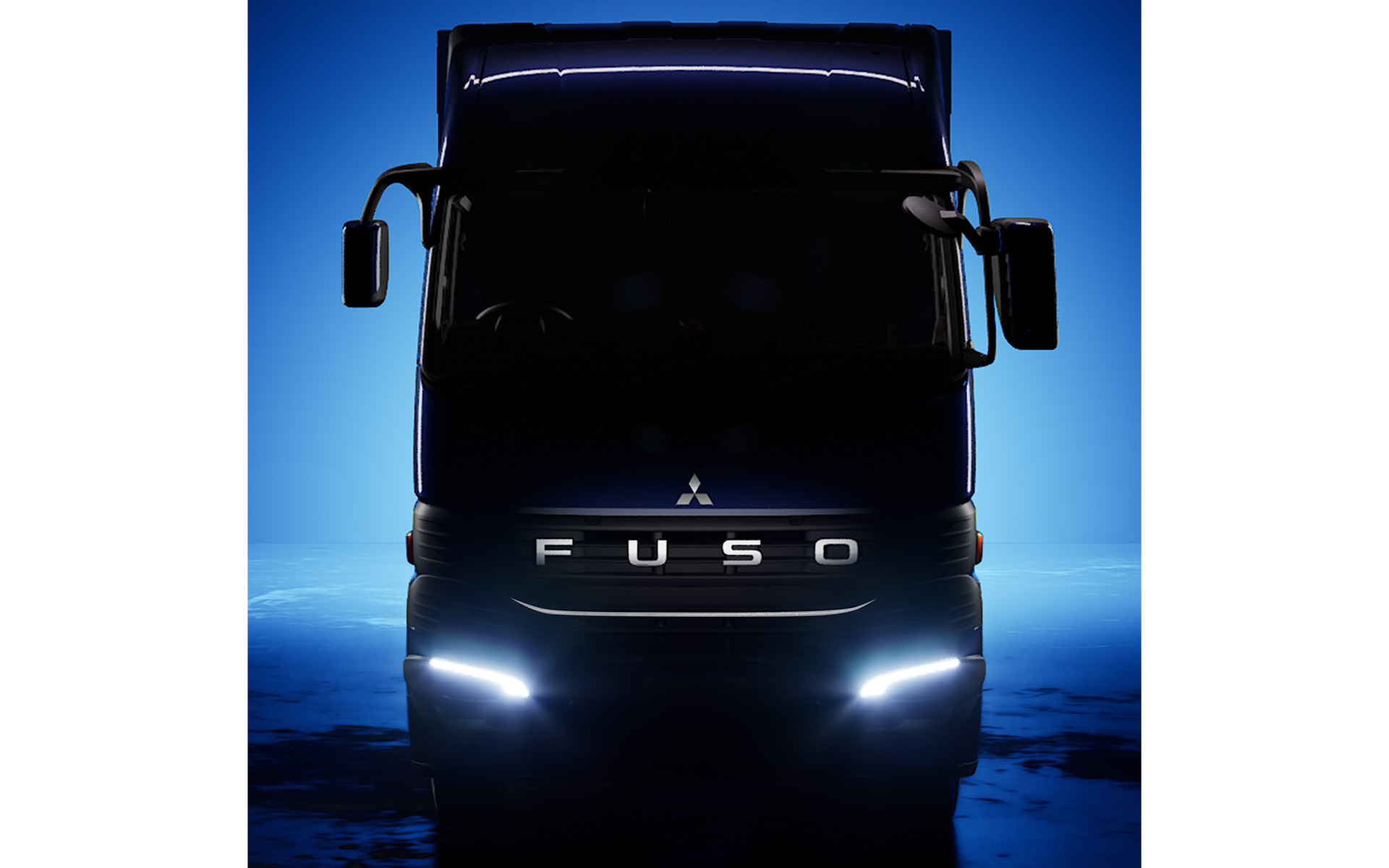 三菱ふそうの公式SNSで公開されたティザー写真