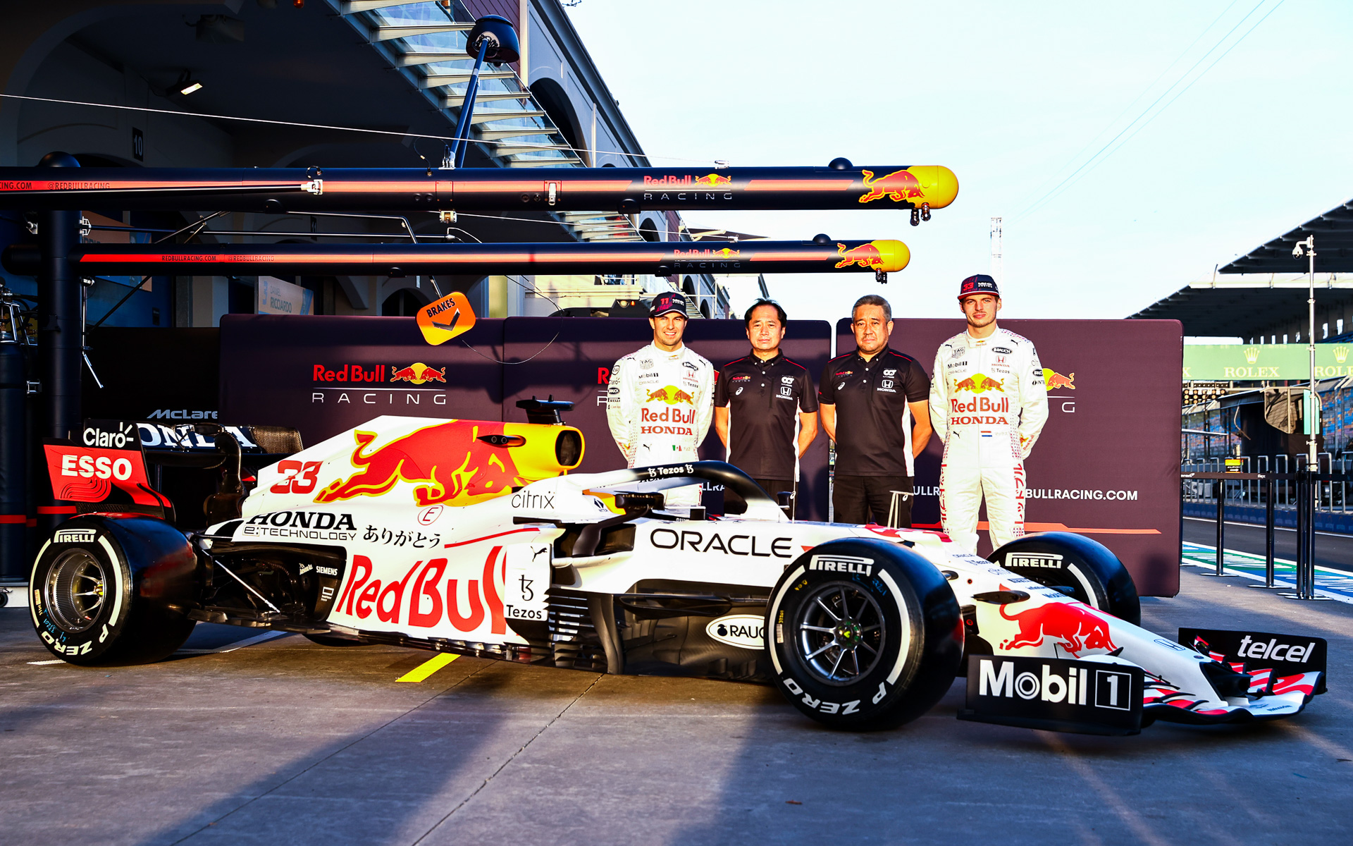 2021年のトルコGPでの「ありがとう号」の実現にも山本さんは大きく貢献していた（Photo：RedbullContentPool）