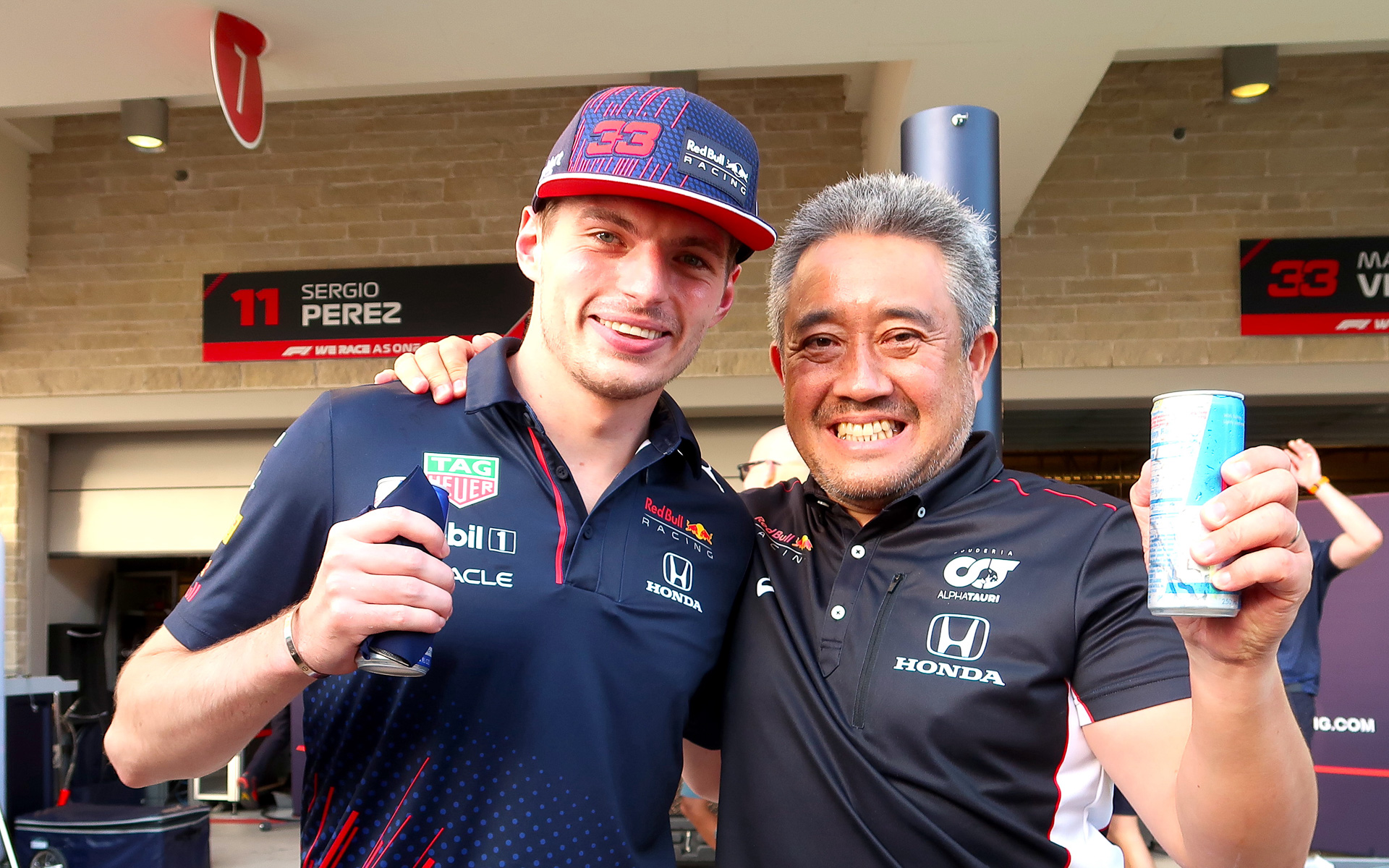 第4期ホンダF1活動を支えていた山本雅史さん（右）