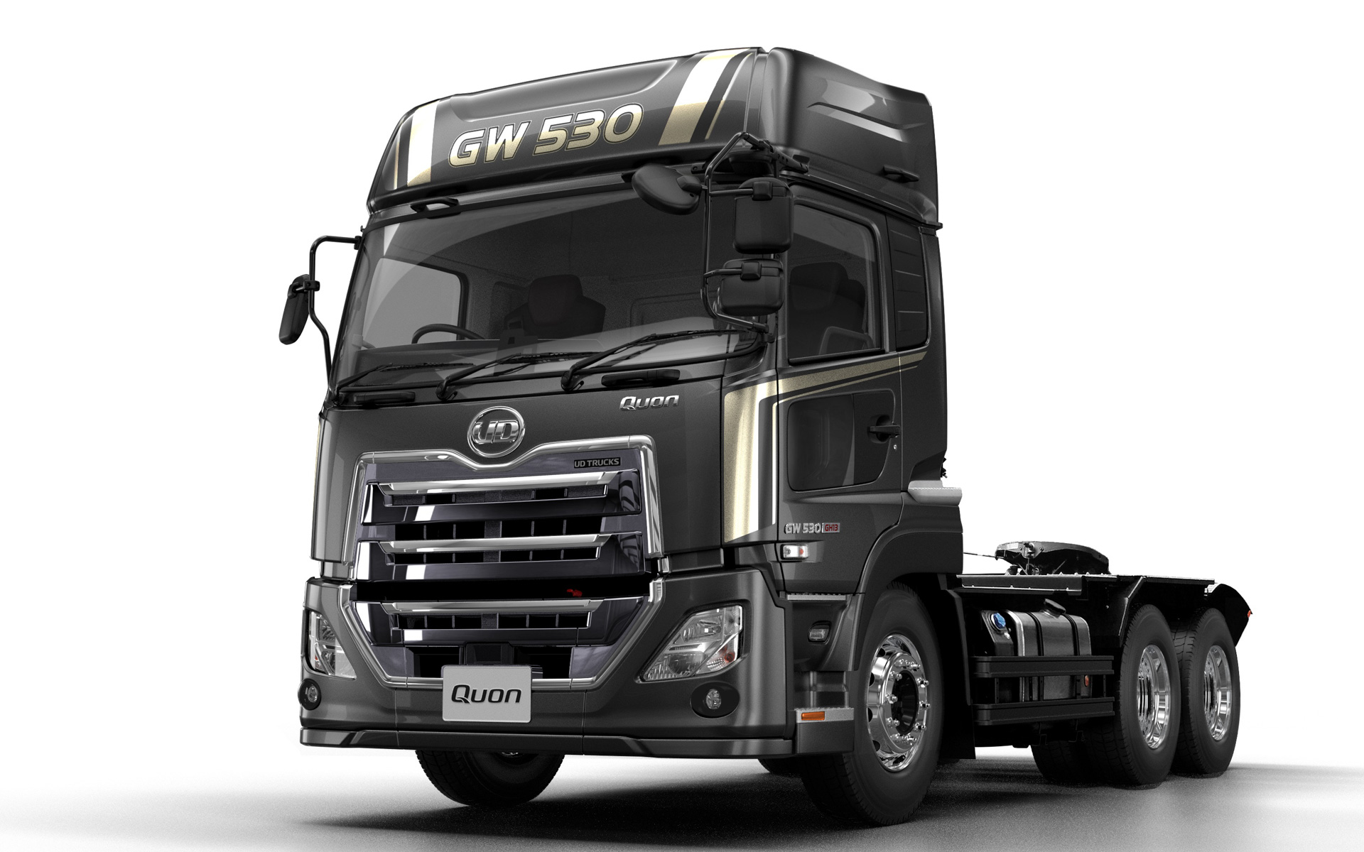 重量物輸送のフラグシップモデル「Quon GW 6×4」