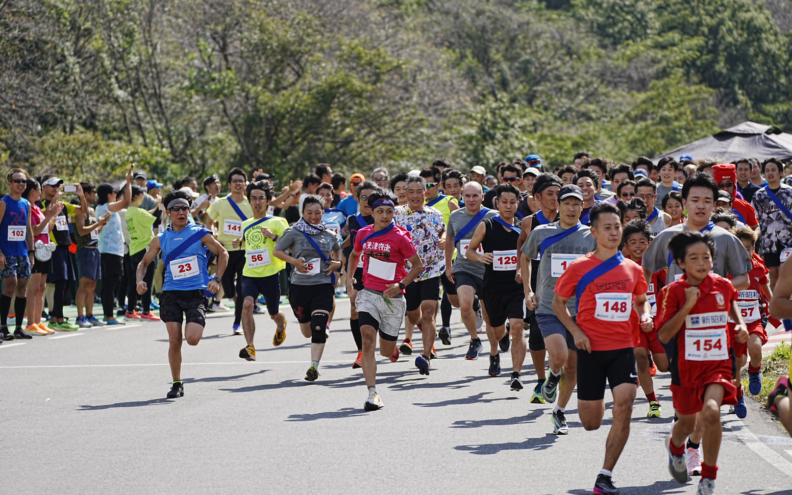 木更津ブルーベリーRUNのようす