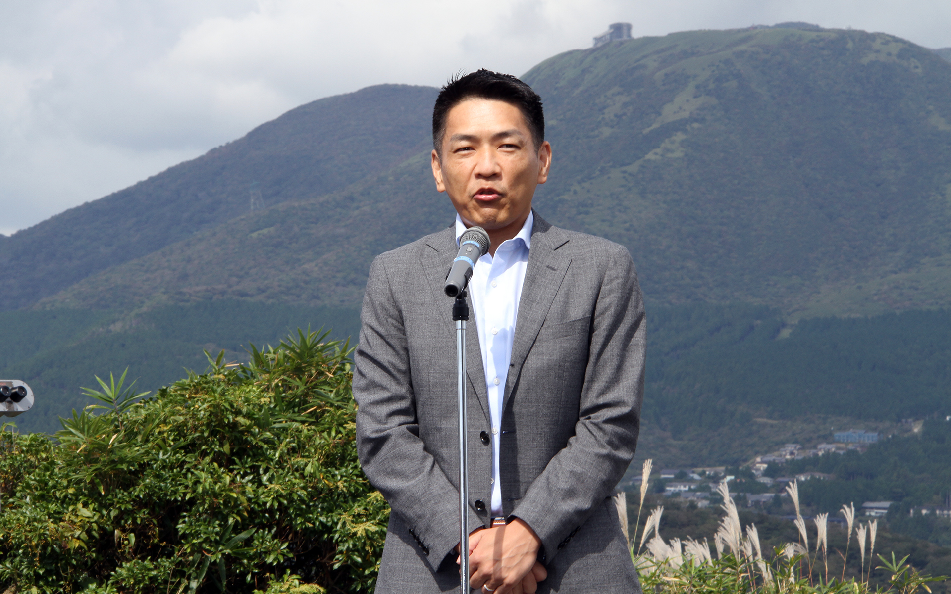 環境省 自然環境局 国立公園課 国立公園利用推進室 室長の水谷努氏