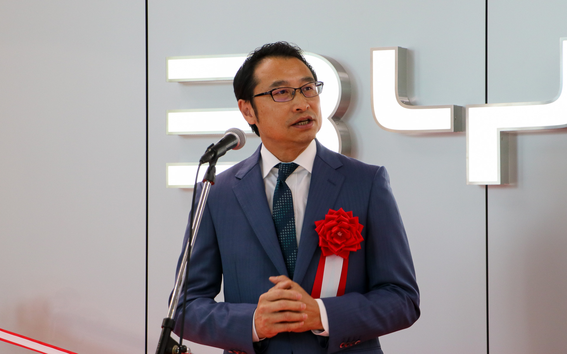 BYDジャパン株式会社 代表取締役社長 劉学亮氏