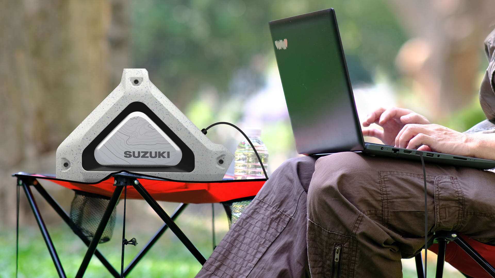 Small e-outboard concept