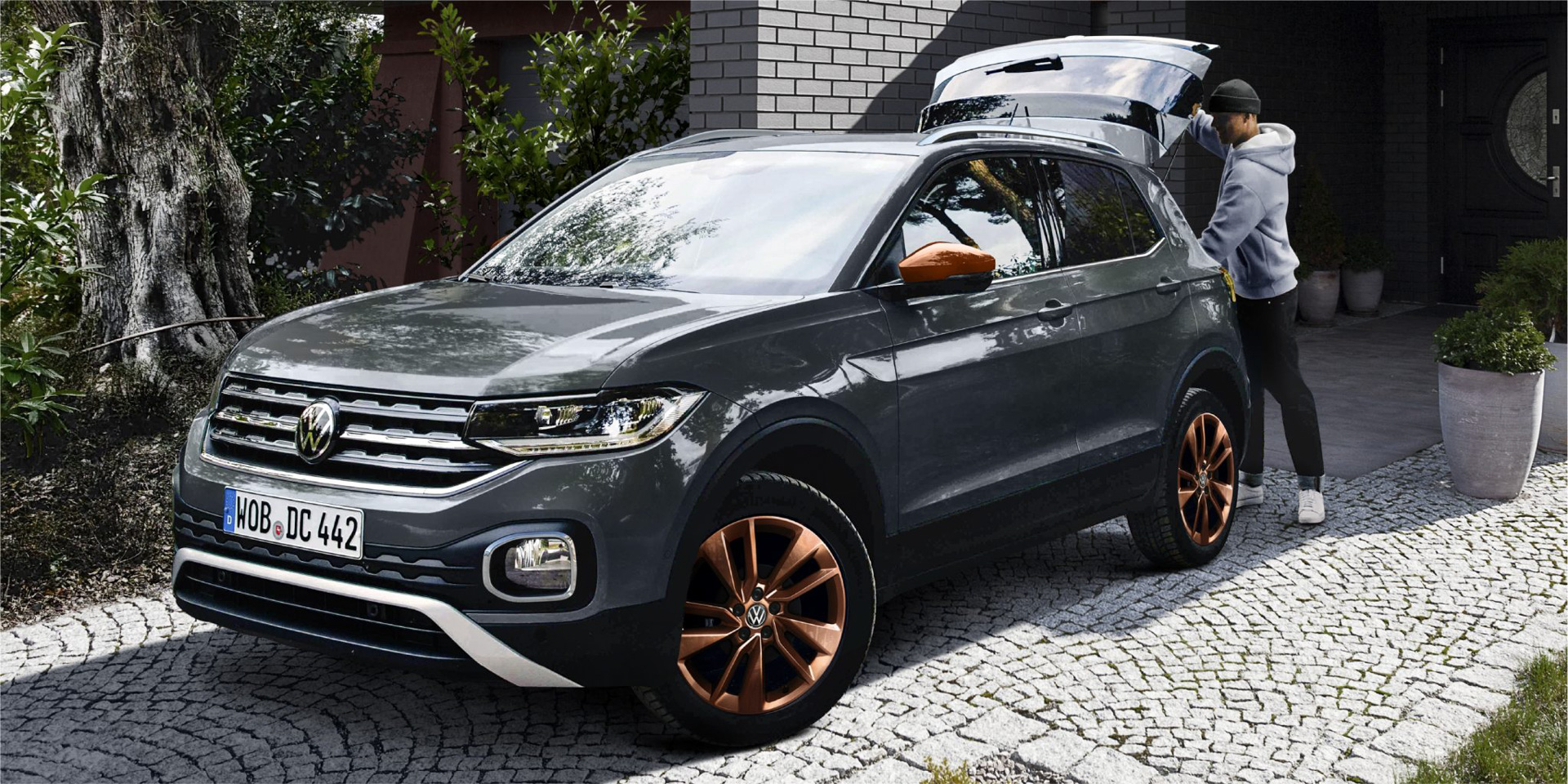 フォルクスワーゲンの「T-Cross」特別仕様車“Copper Style”