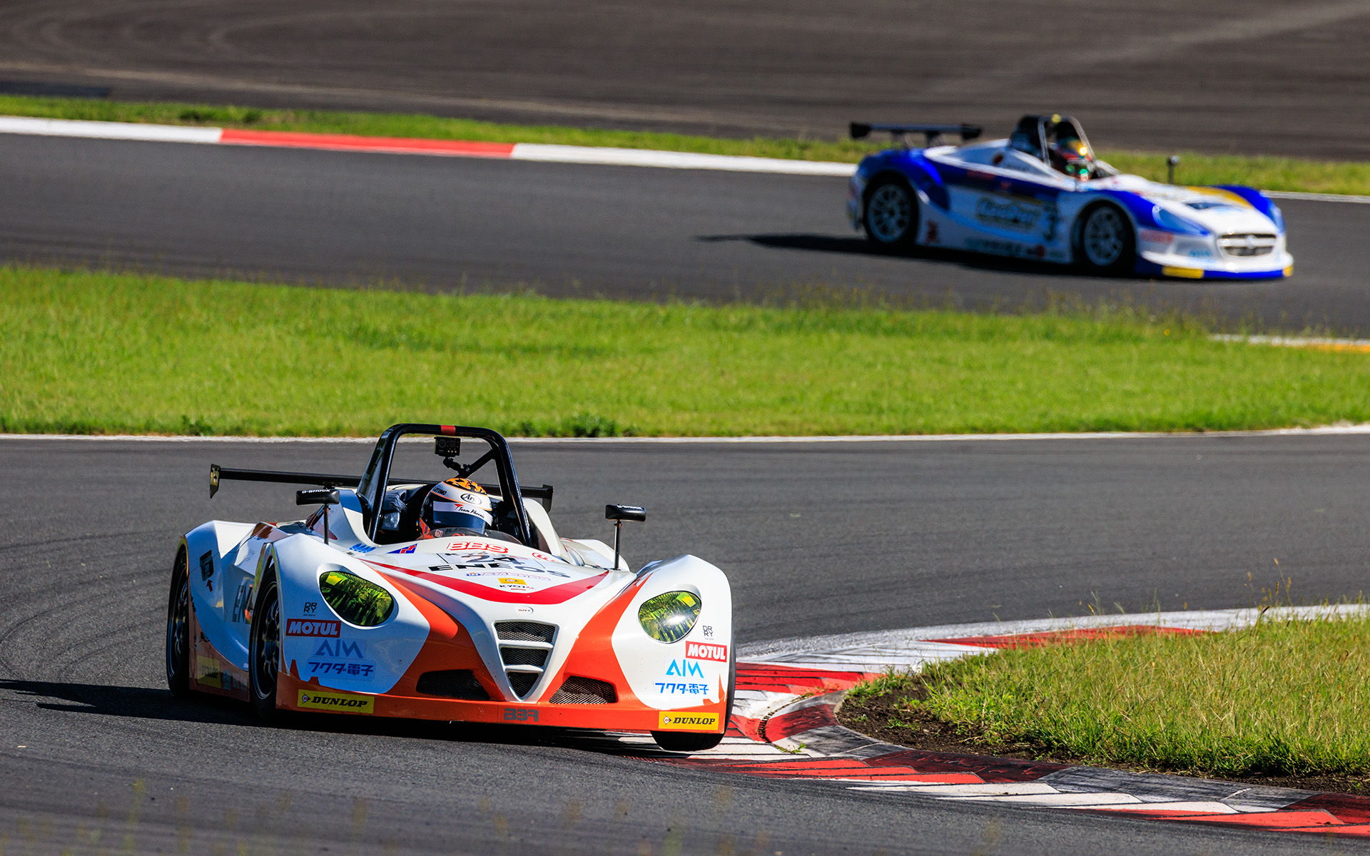 レース終盤は単独走行となった