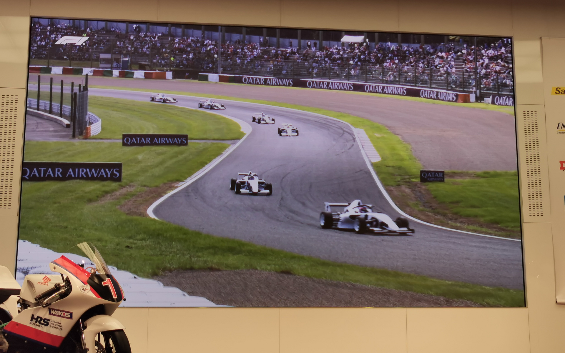 9月24日に鈴鹿で開催されたF1日本GPにてデモンストレーション走行を実施した