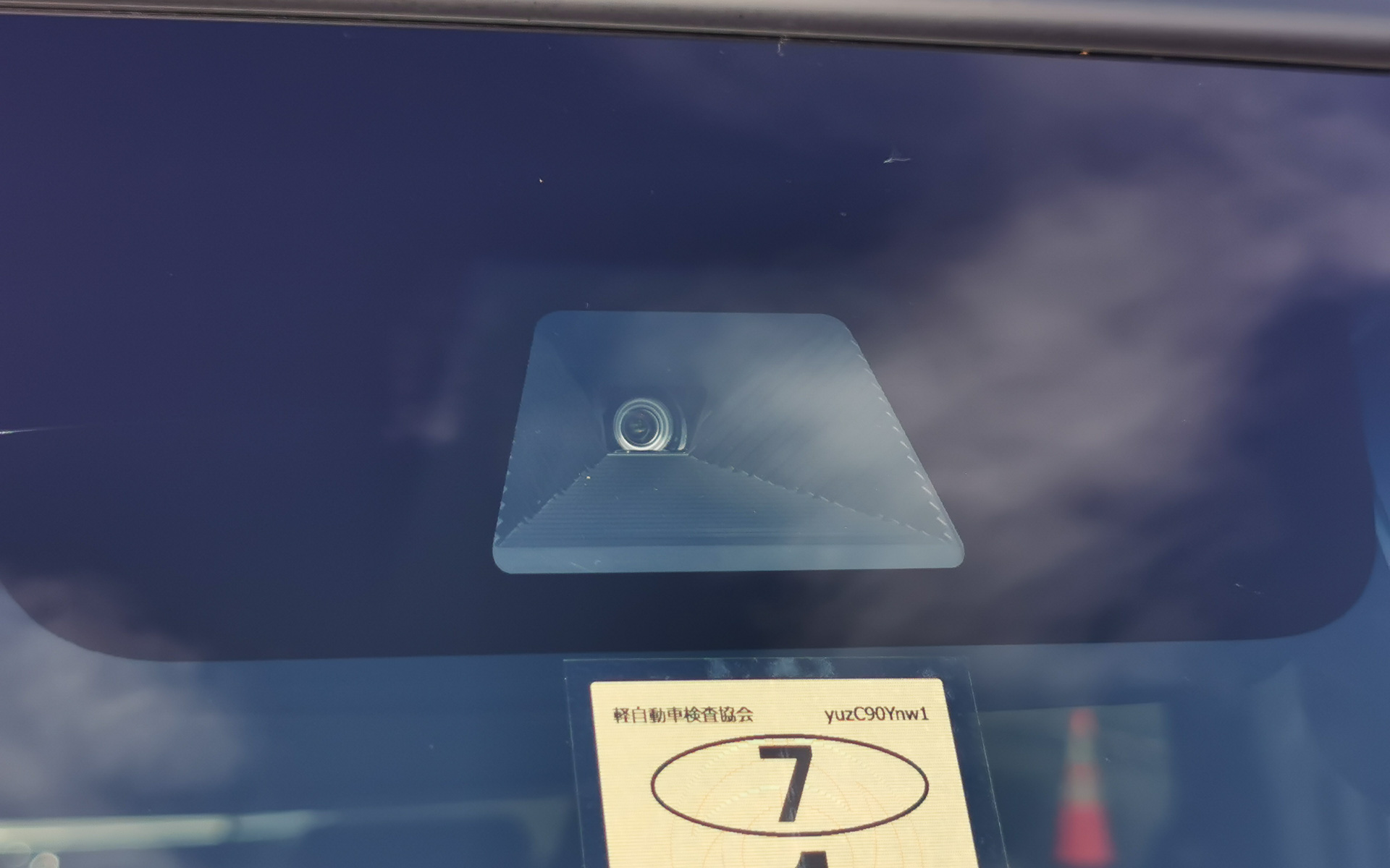 先代モデルのフロントカメラ