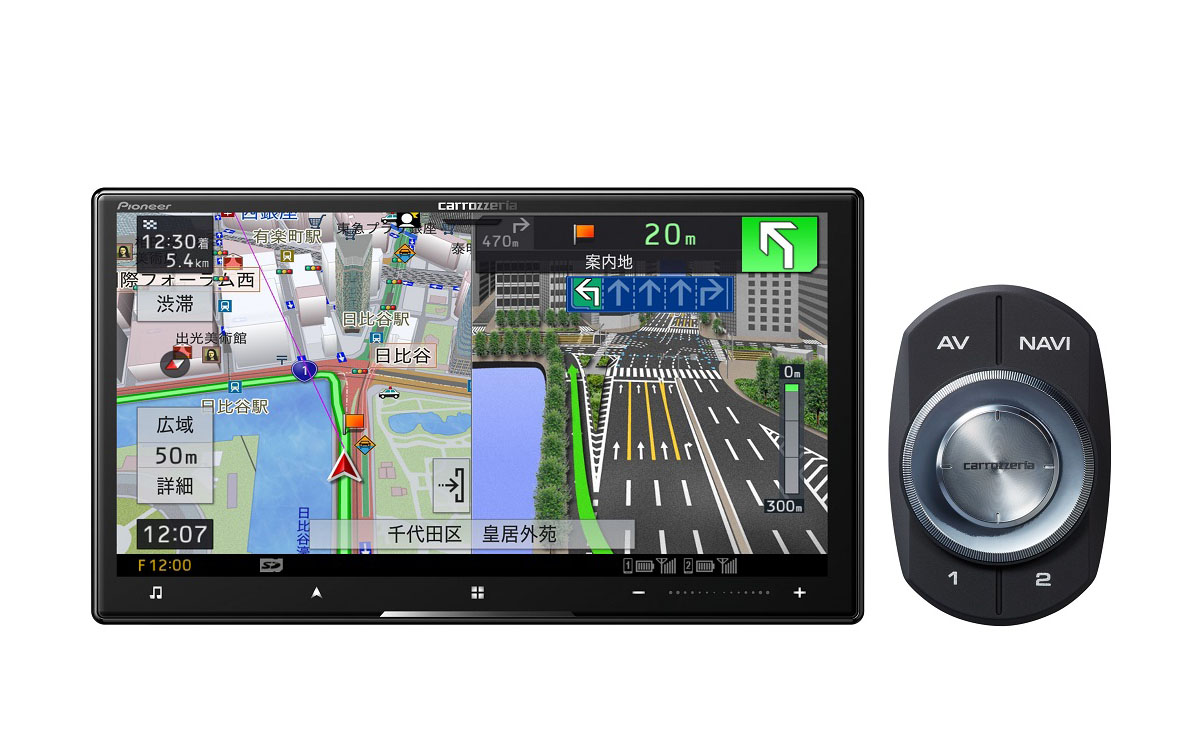 7V型「AVIC-CZ912III」（2Dメインユニットタイプ）