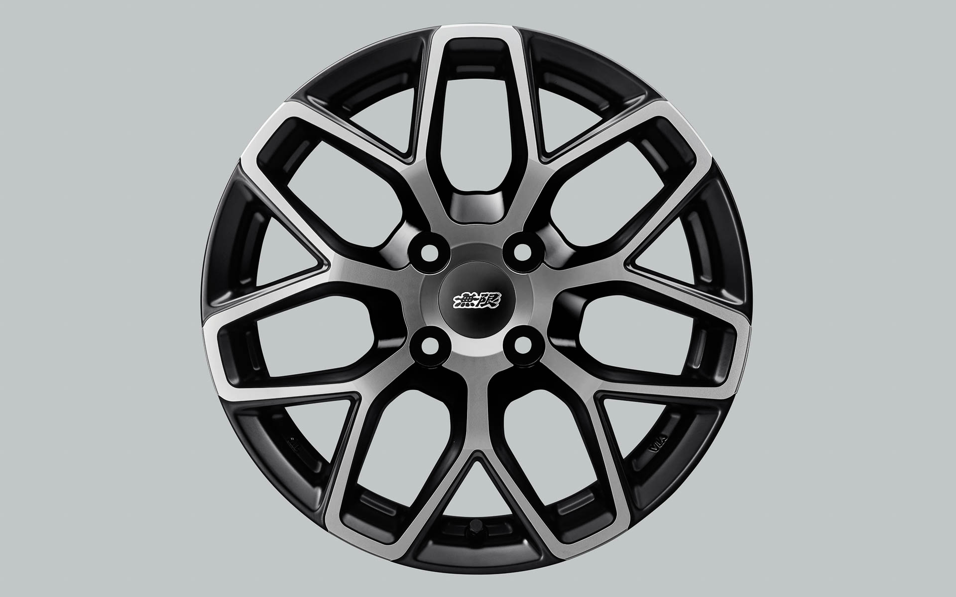 ブラッククリアミラーフェイス