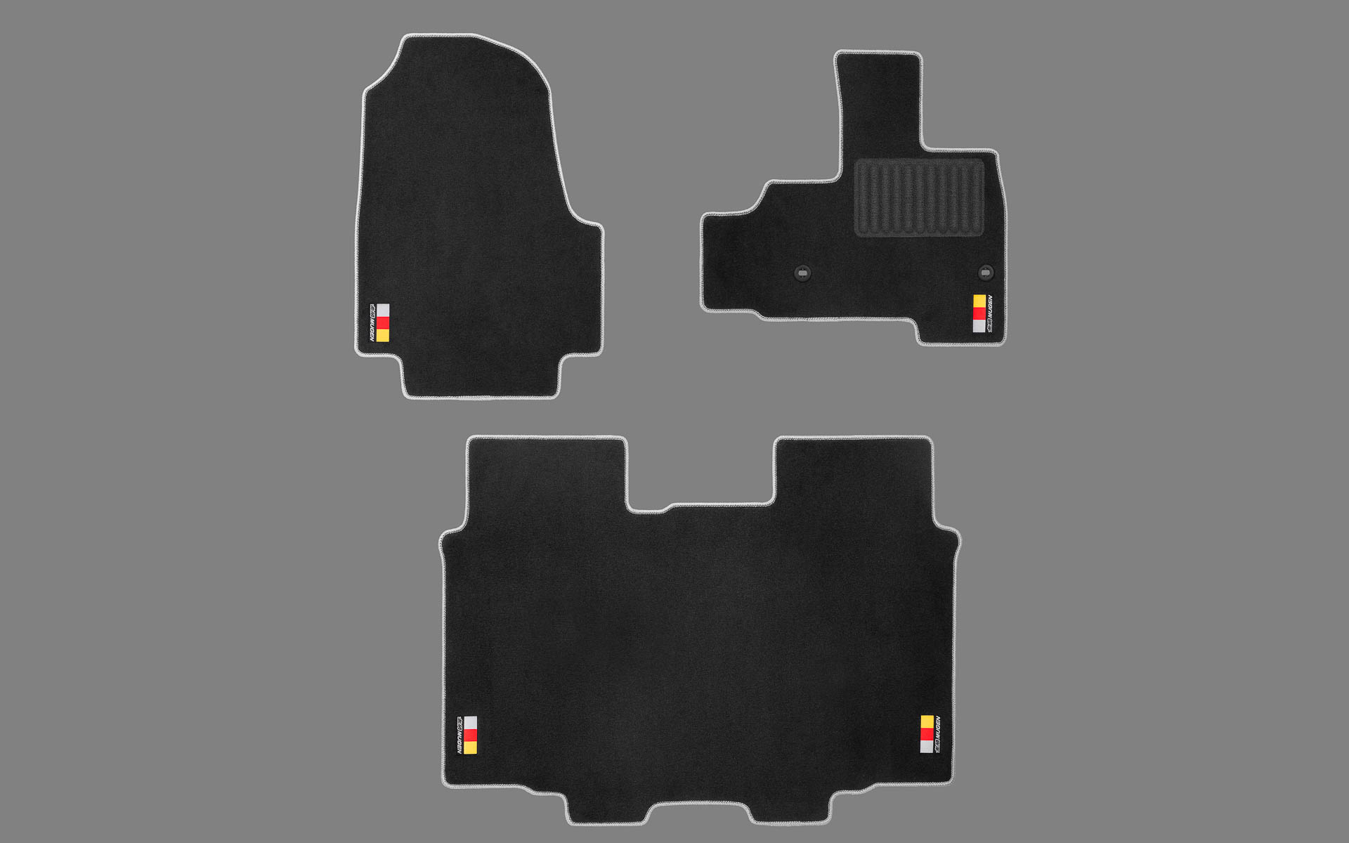 スポーツマット（ブラック×シルバー）