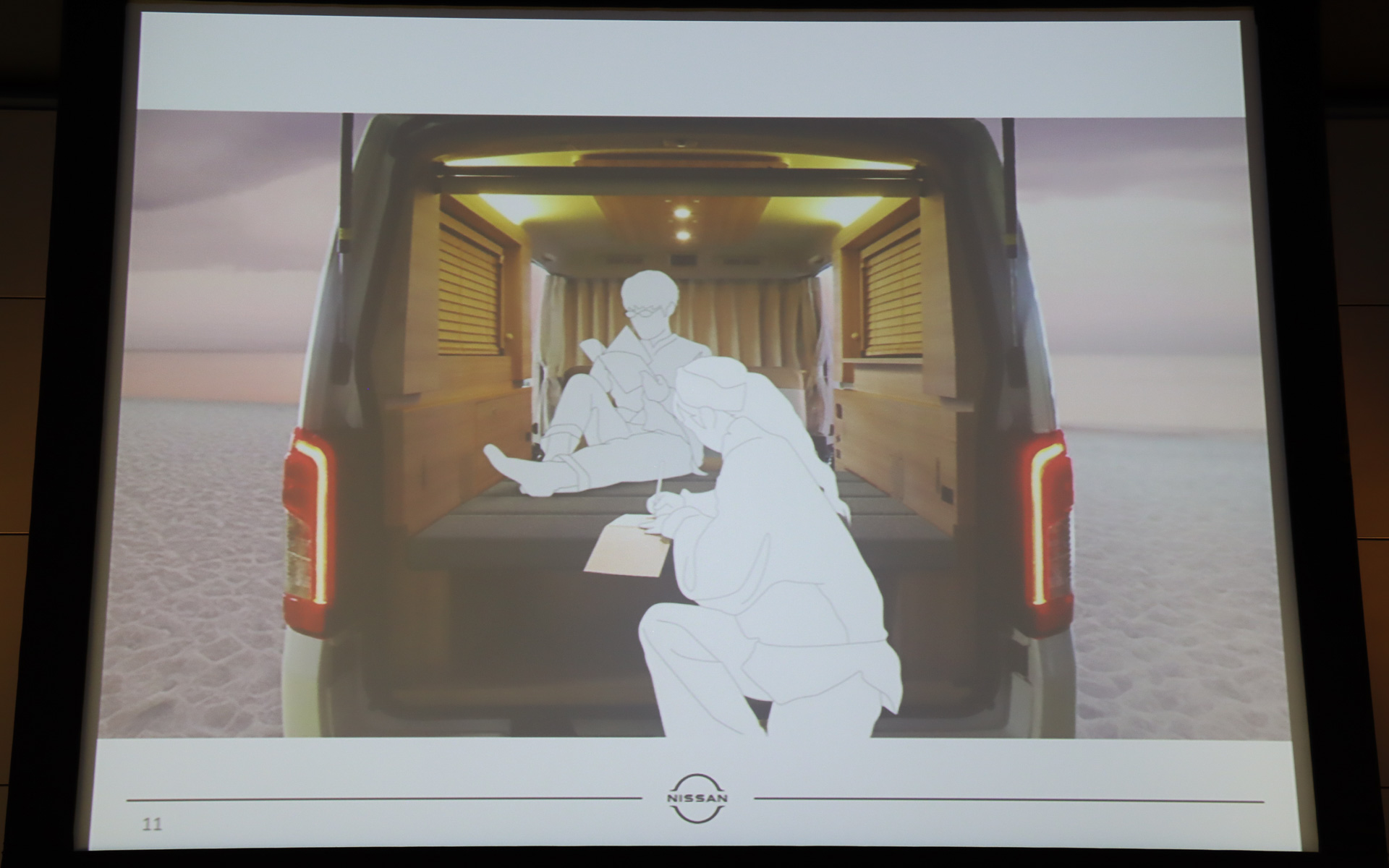 「同じ空間にいながら別々の作業を進める」シーン