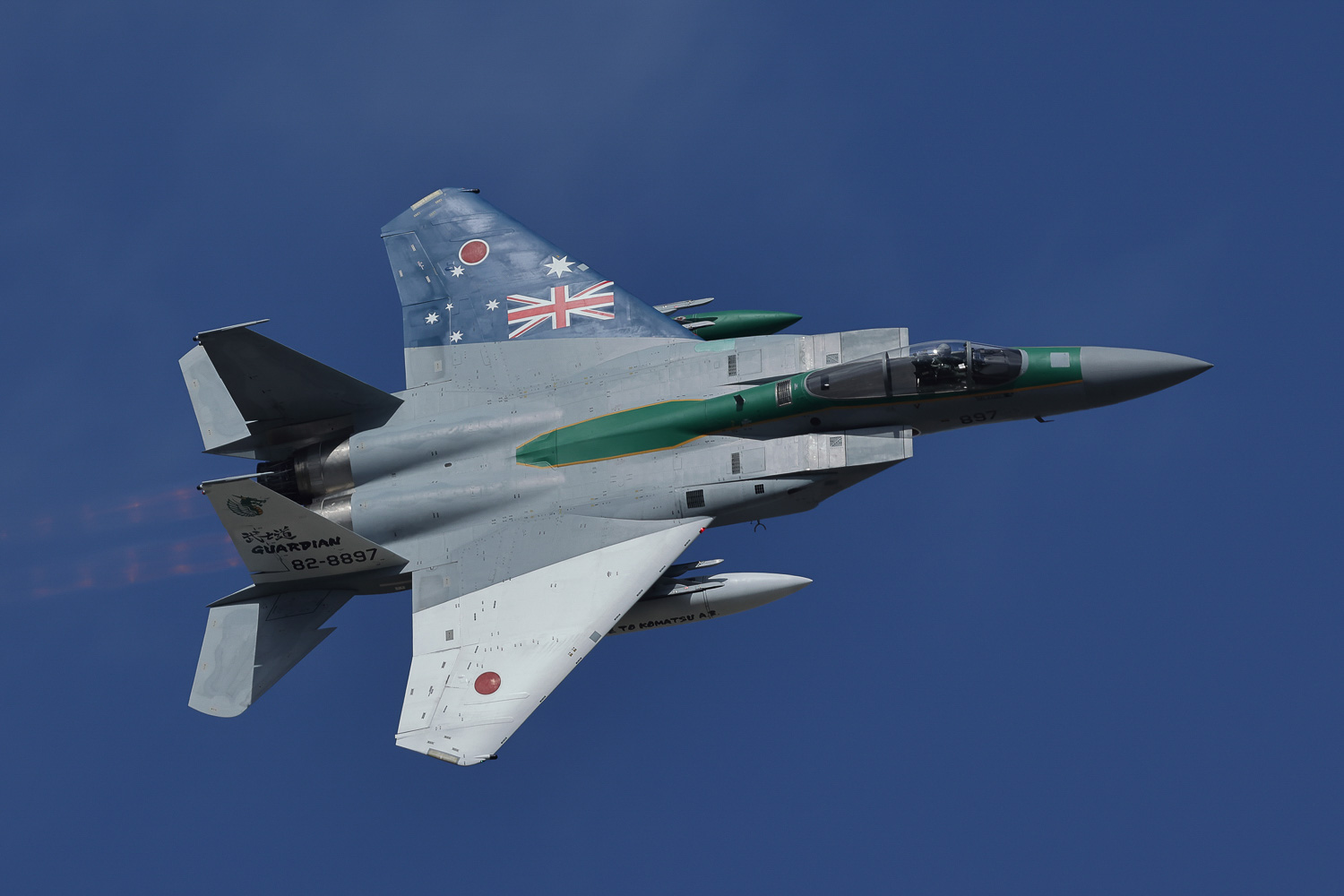 8月23日～9月15日にかけて実施の日豪共同訓練“武士道GUARDIAN”記念塗装機