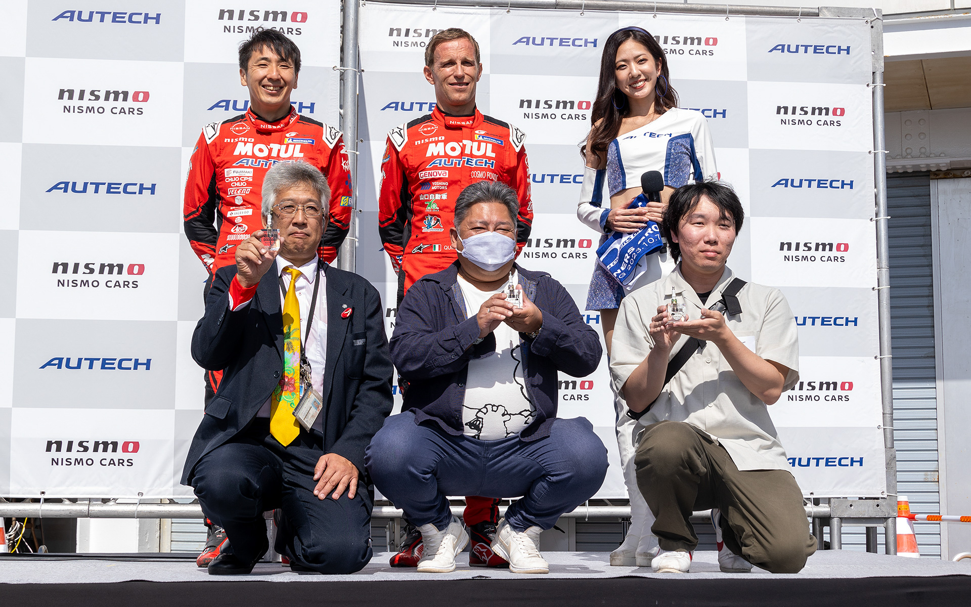 開会式では遠くから参加した人を表彰する遠来賞と走行距離が多い人を表彰する過走大賞の表彰もあった．遠来賞は北海道からの方と鹿児島からの方が選ばれた。過走大賞は55万キロ走行の方が選ばれた