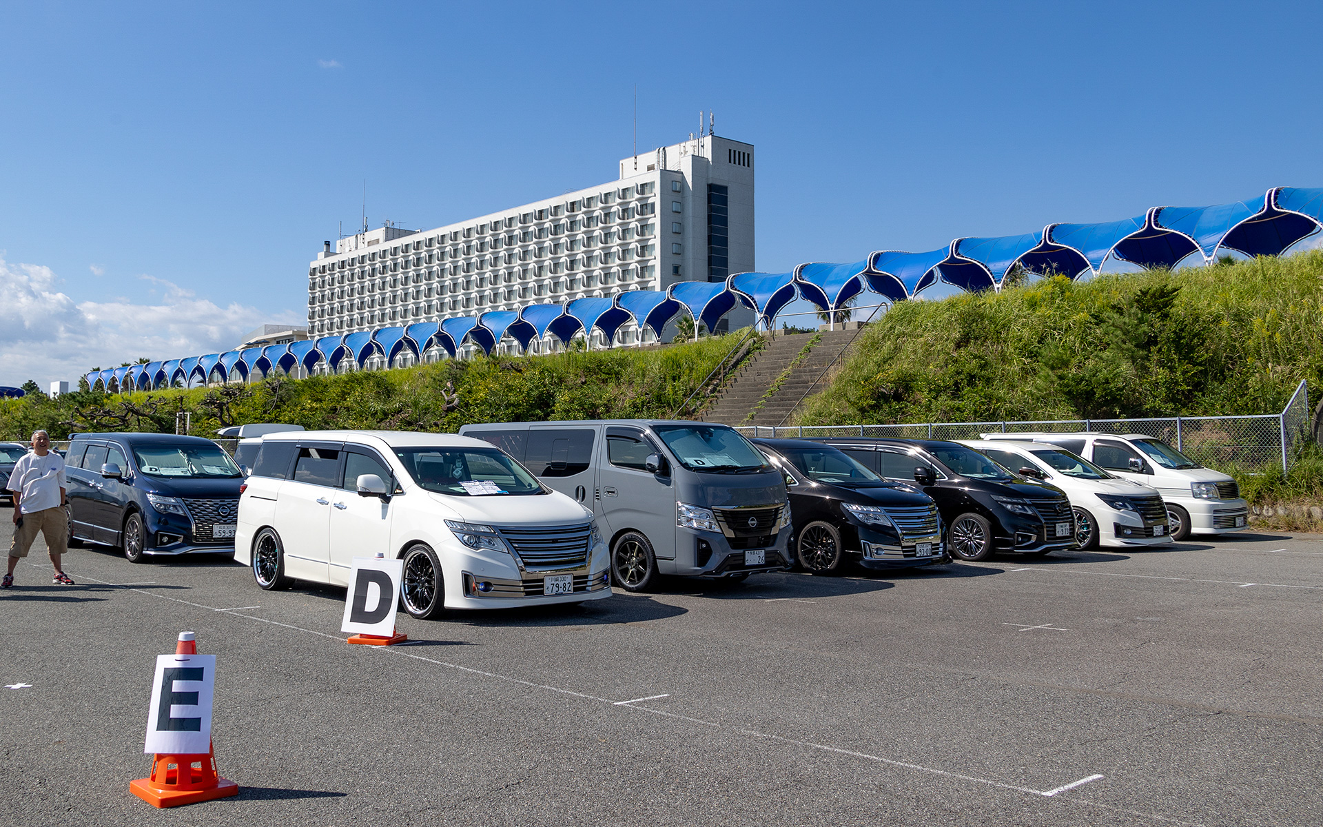 ミニバン、SUVのエリア