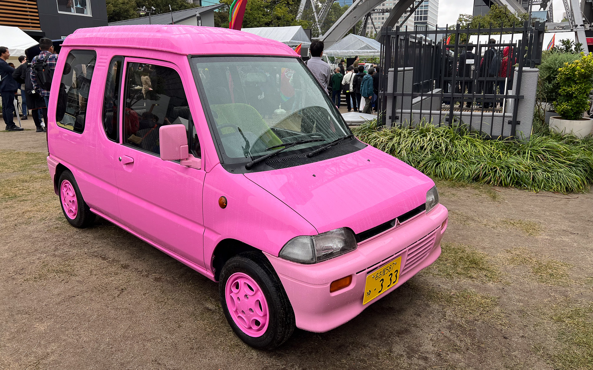 ジブリ映画関連展示車