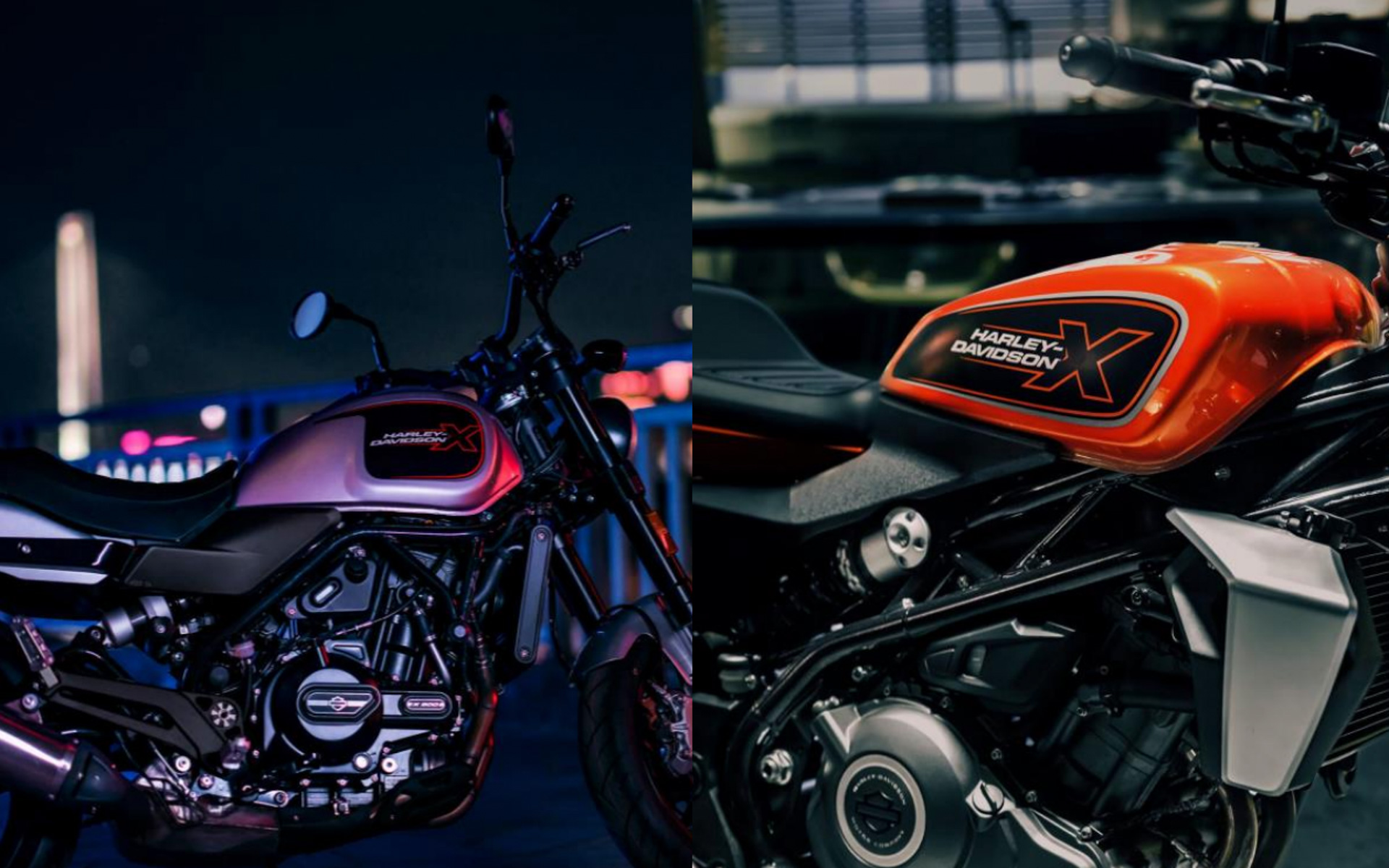 X500（左）、X350（右）