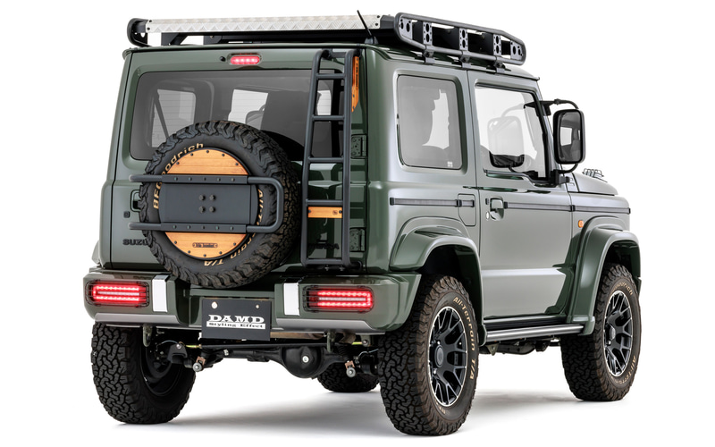 ダムド、ジムニーシエラをラギットに仕上げる新作ボディキット「リトル