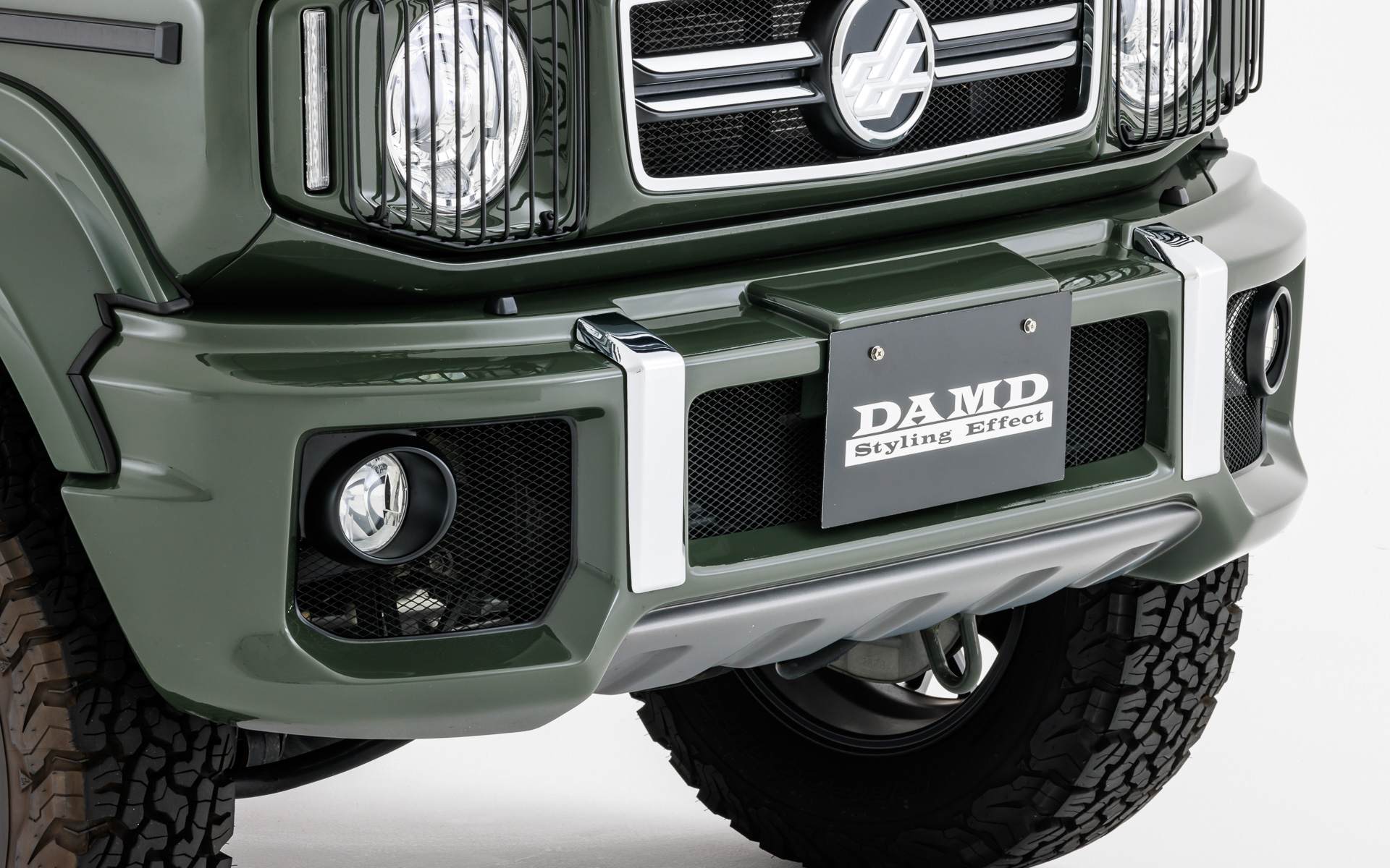 little G. STANDARD フロントバンパー for SIERRA。価格は6万3800円（未塗装品素地）