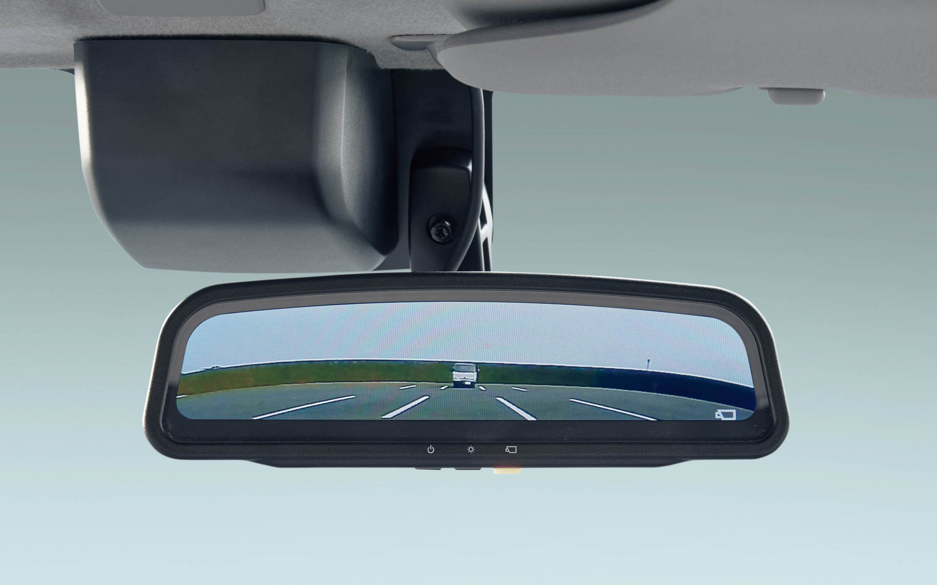 遠方後方のカメラ映像表示