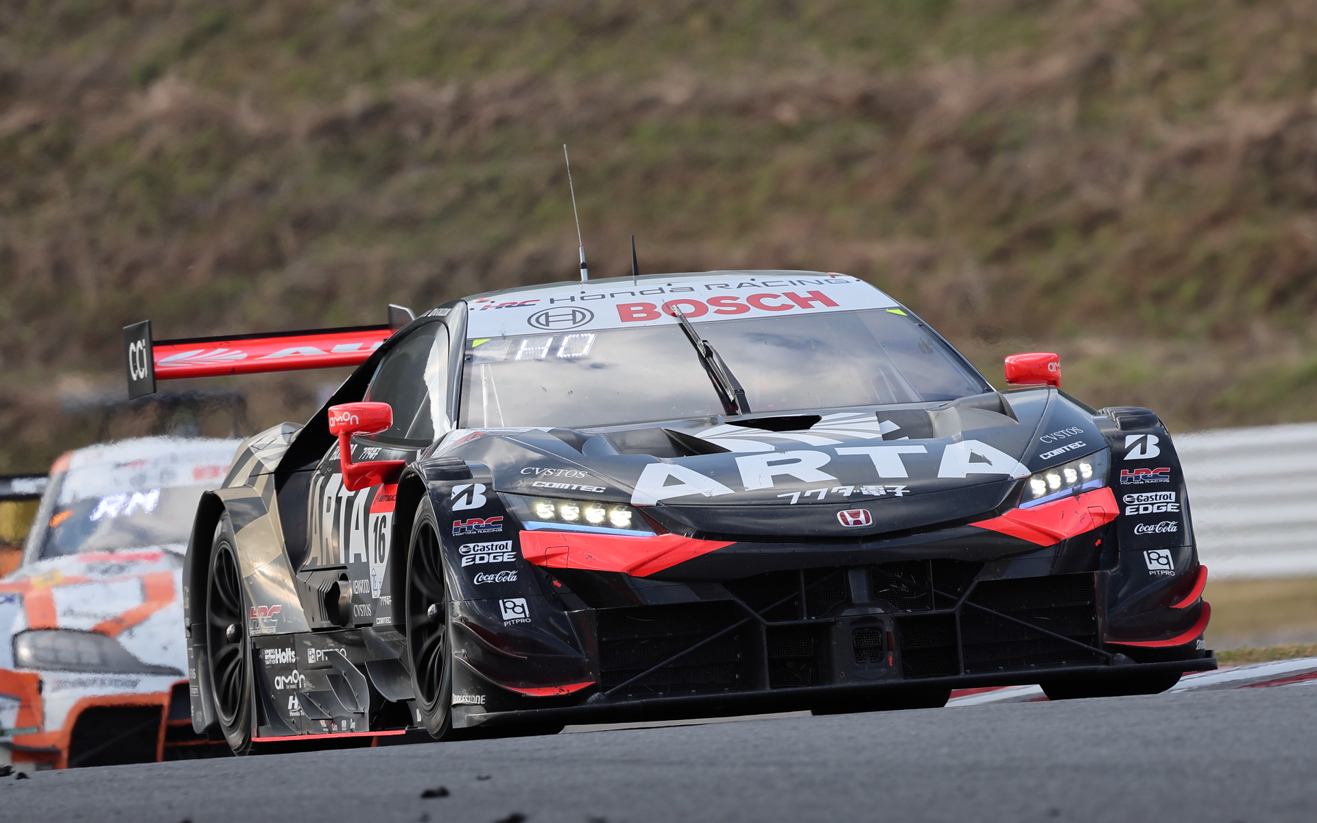 2位を獲得した16号車 ARTA MUGEN NSX-GT（福住仁嶺/大津弘樹）