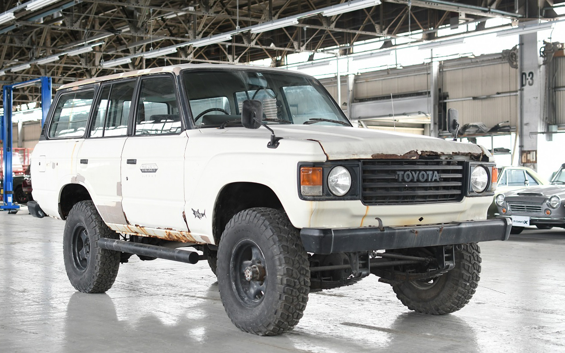 レストア前のランクル60