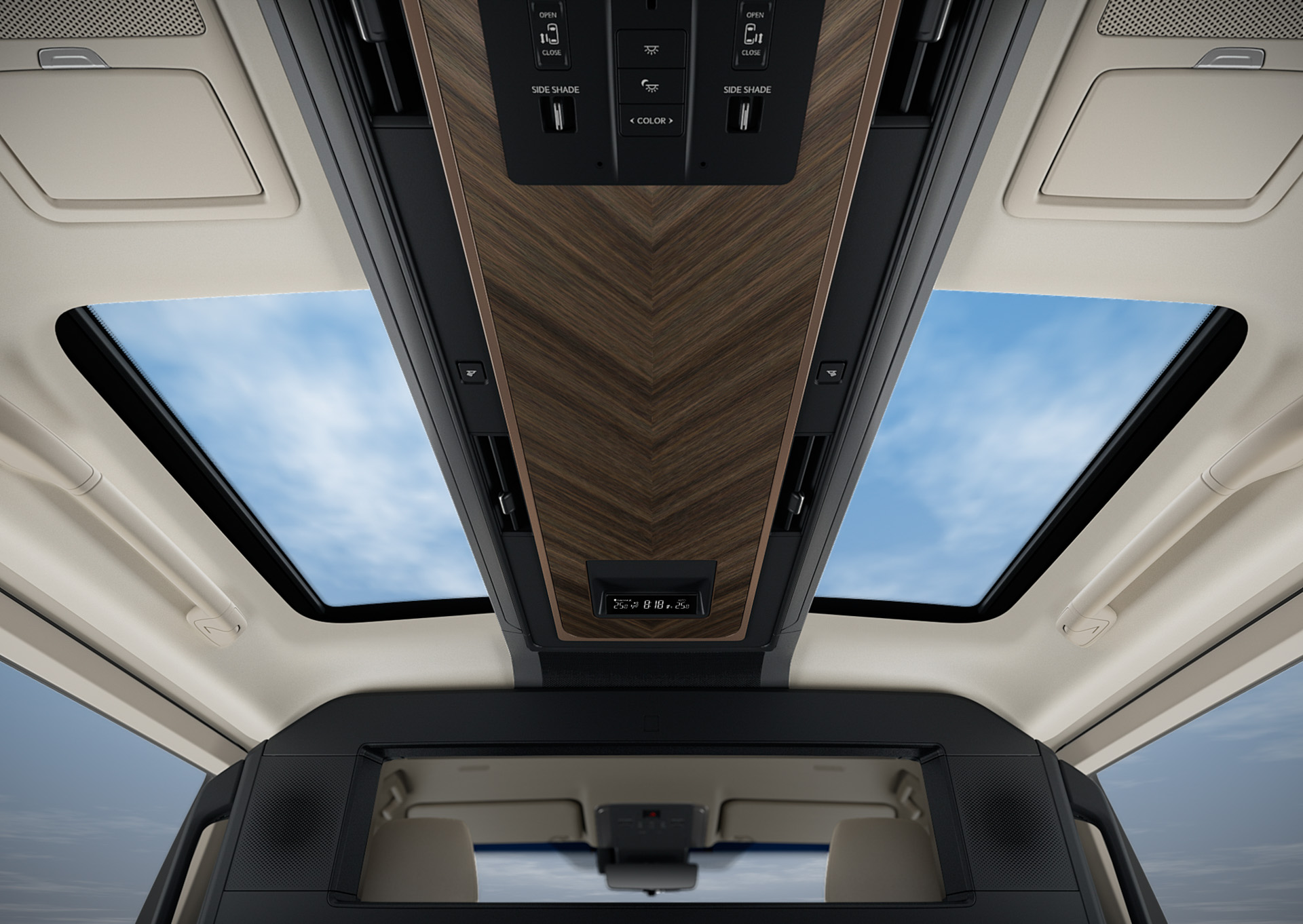 オーバーヘッドコンソールユーティリティ（インテリアカラー：ソリスホワイト）