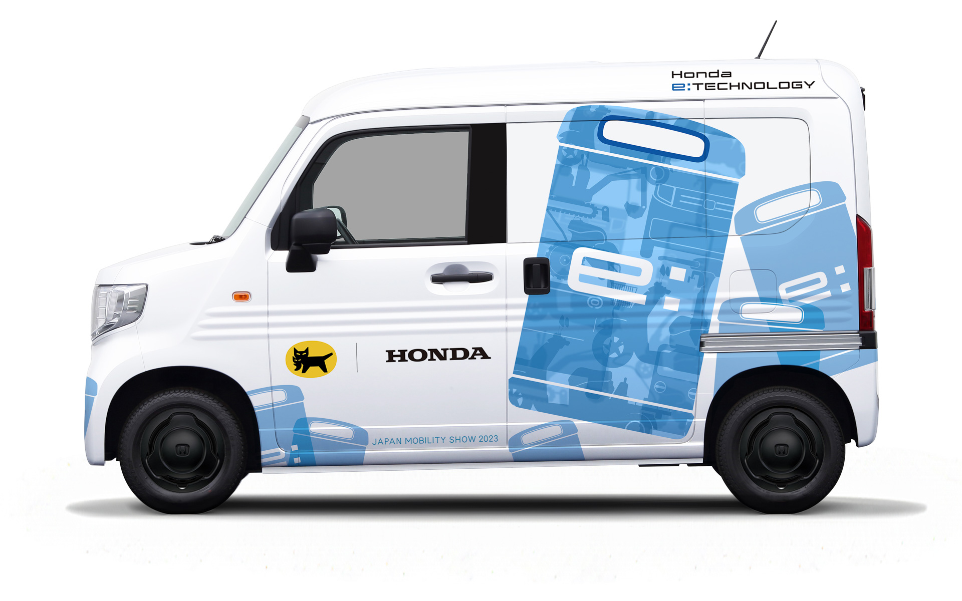 「JAPAN MOBILITY SHOW 2023」専用の特別デザインでの展示