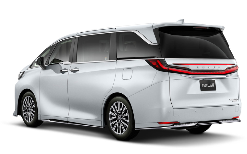 モデリスタ、新型「LM」用カスタマイズパーツ エアロパーツに加え