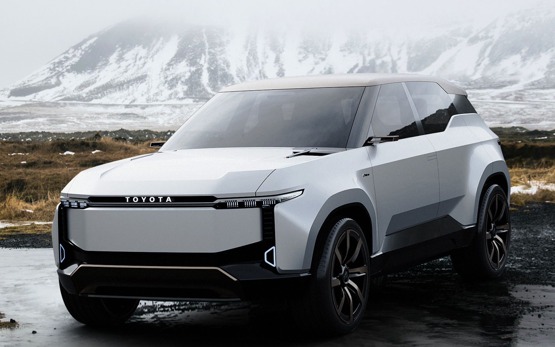 バッテリEVのコンセプトモデルとして出展される「ランドクルーザー Se」