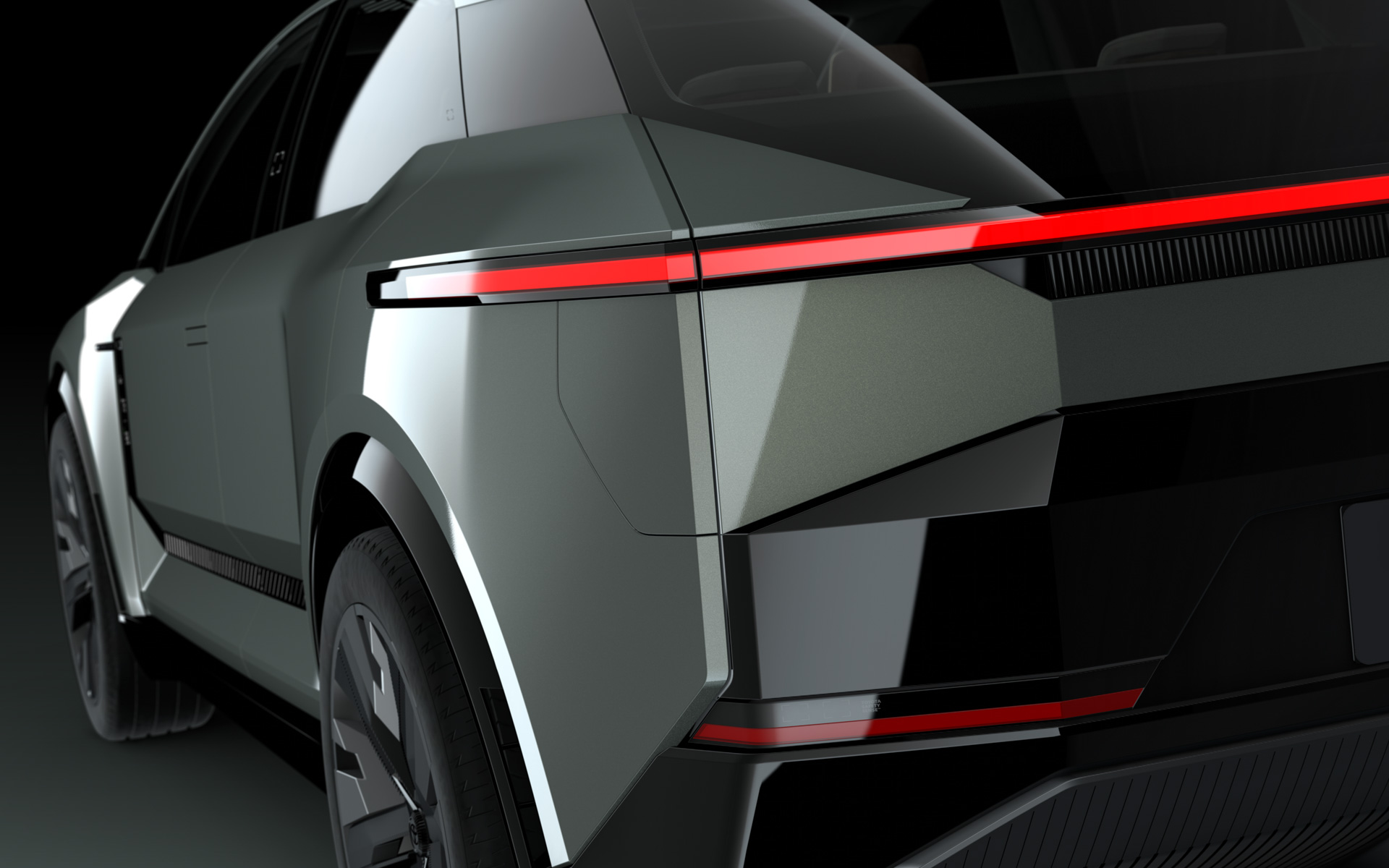 バッテリEVのコンセプトモデルとして出展される、SUVタイプの「FT-3e」